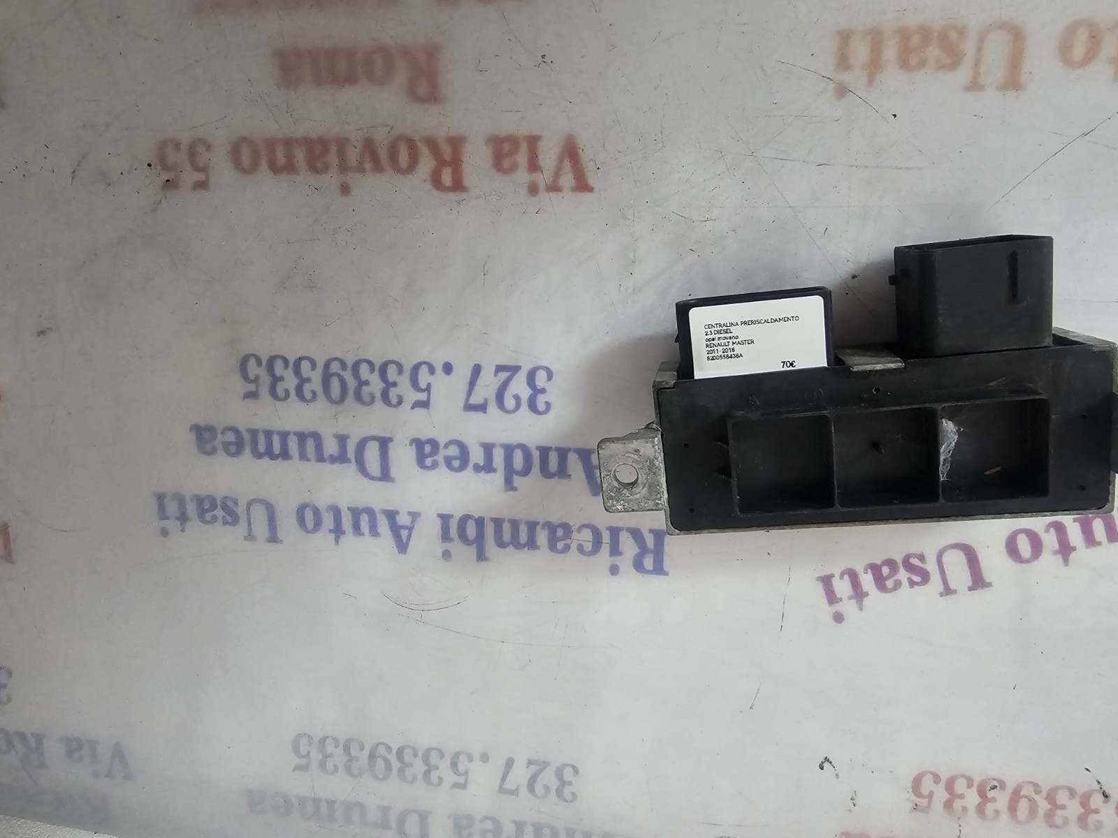 CENTRALINA PRERISCALDAMENTO 2.3 D OPEL MOVANO RENAULT MASTER 6200558438-A 12V - immagine 6