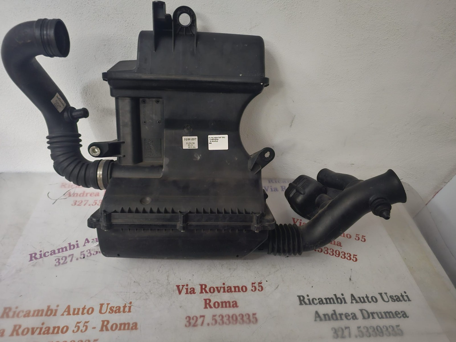 FILTRO FIAT TIPO 1.4 BENZINA 16 VALVOLE 2016 46826960