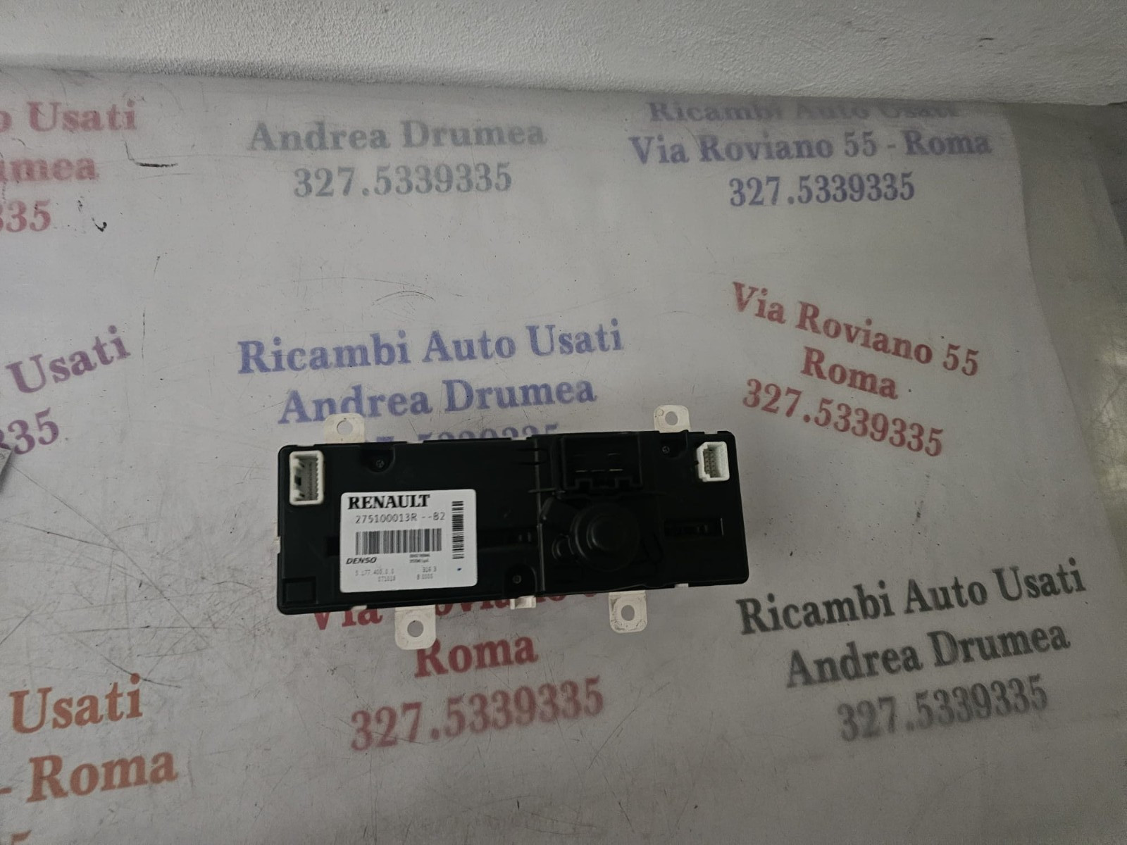 COMANDI CLIMA RENAULT MASTER 4 SERIE 2010 COD 275100013R--B2 - immagine 2