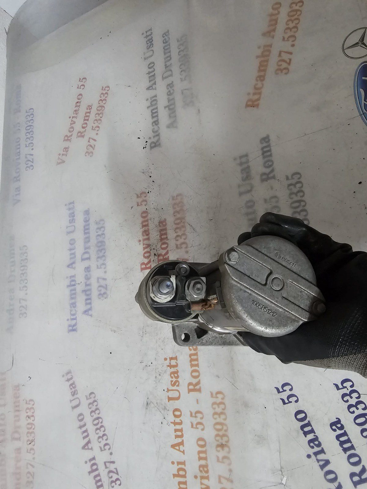 Motorino avviamento lancia fiat alfa 1.2 benzina start stop bosch 51916168F109 - immagine 5