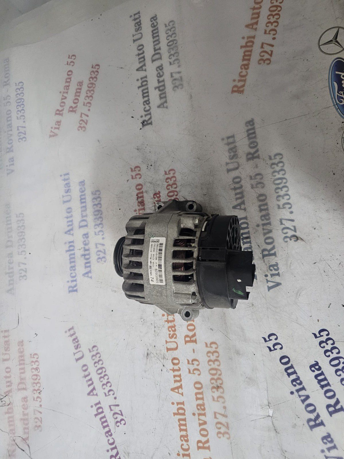 Alternatore lancia fiat alfa 1.2 benzina 2015-2019 denso cod 52003529 120A 14V