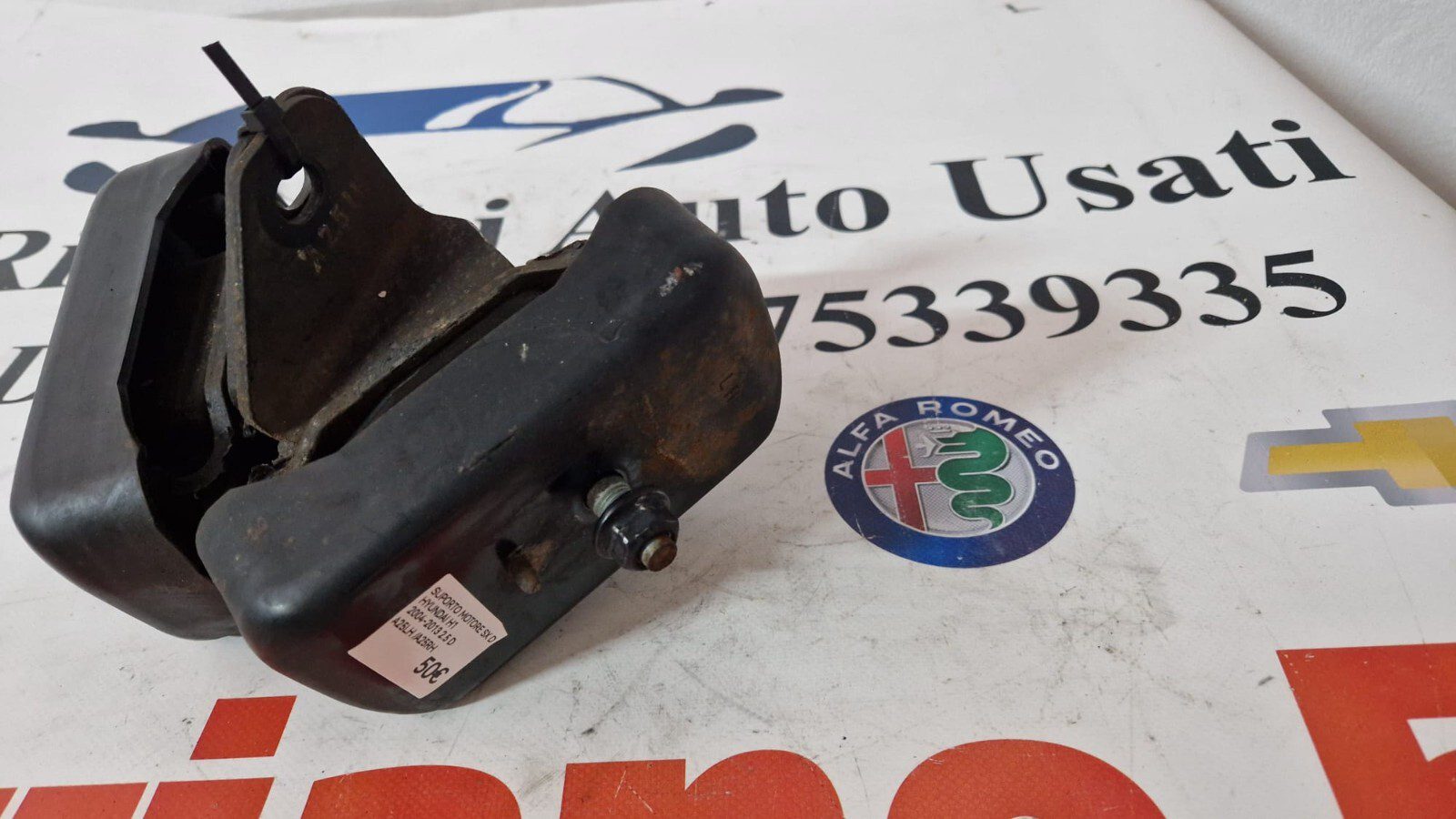 SUPORTO MOTORE SX/DX HYUNDAI H1 2004-2013 2.5 DIESEL A25LH/A25RH ENGINE MOUNT SX/DX HYUNDAI H1 2004-2013 2.5 DIESEL A25LH/A25RH - immagine 4