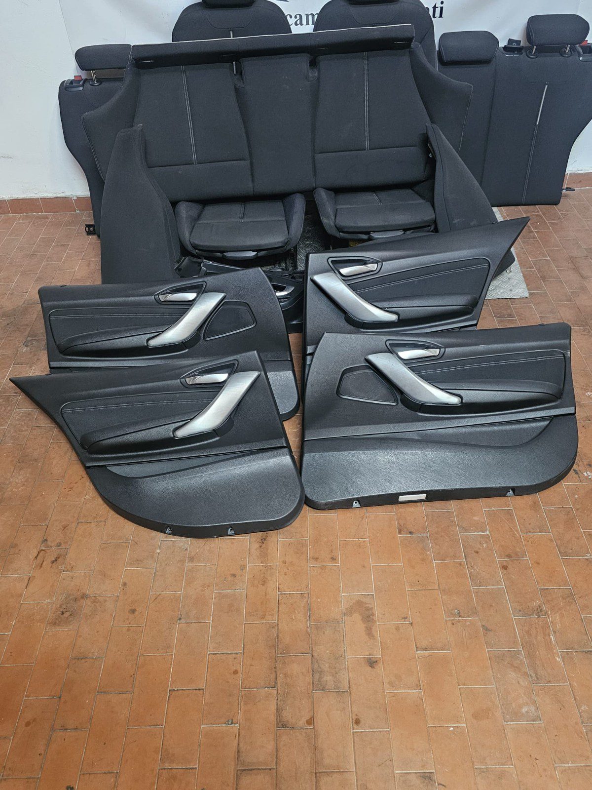 Tappezzeria completa Bmw Serie 1 F20 Dal 2011 al 2015 Complete upholstery BMW 1 Series F20 from 2011 to 2015
