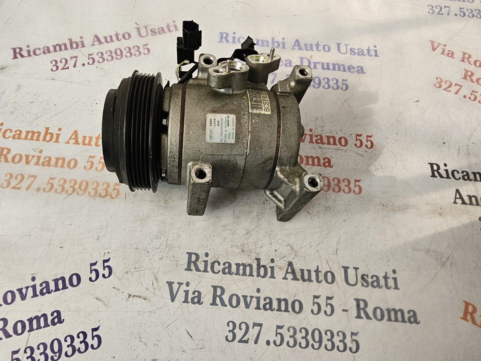 COMPRESSORE HYUNDAI I10 1.0 BENZINA 2012-2016 BCS1K1.0/1.2 - immagine 2
