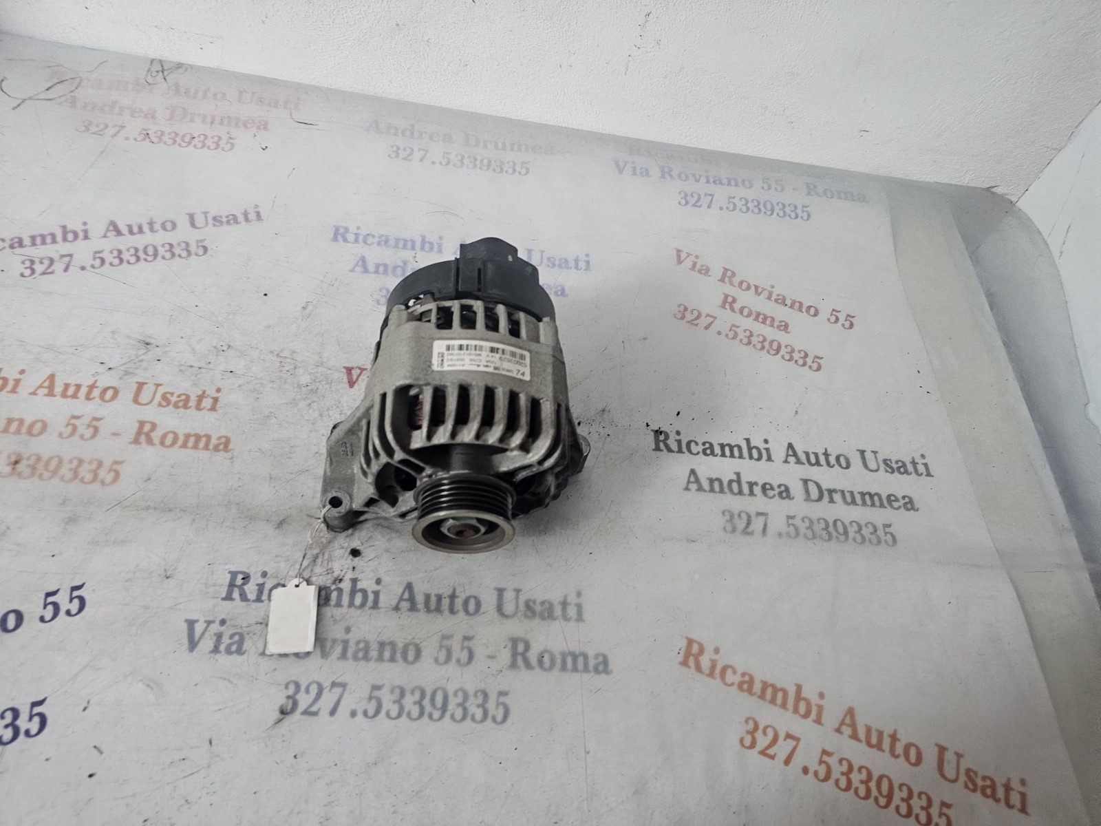 Alternatore lancia fiat alfa 1.2 benzina 2015-2019 denso cod 52003529 120A 14V - immagine 6