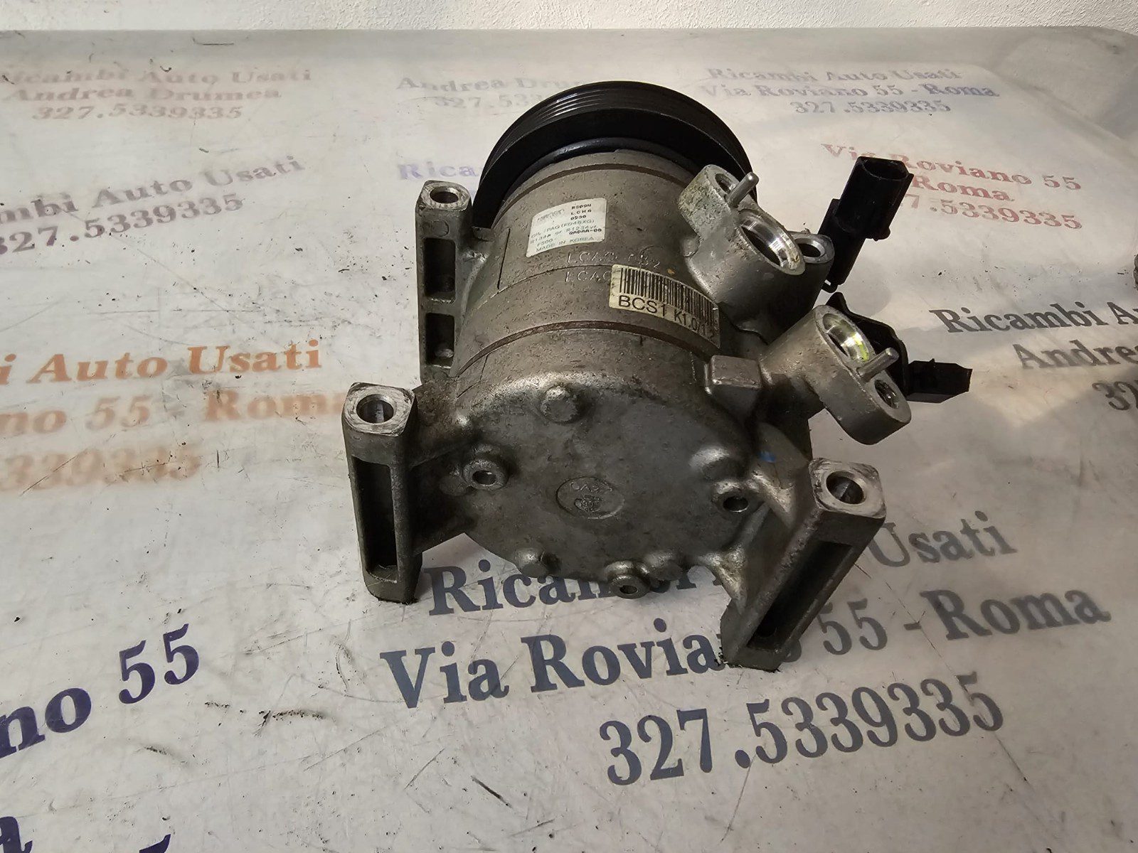 COMPRESSORE HYUNDAI I10 1.0 BENZINA 2012-2016 BCS1K1.0/1.2 - immagine 4