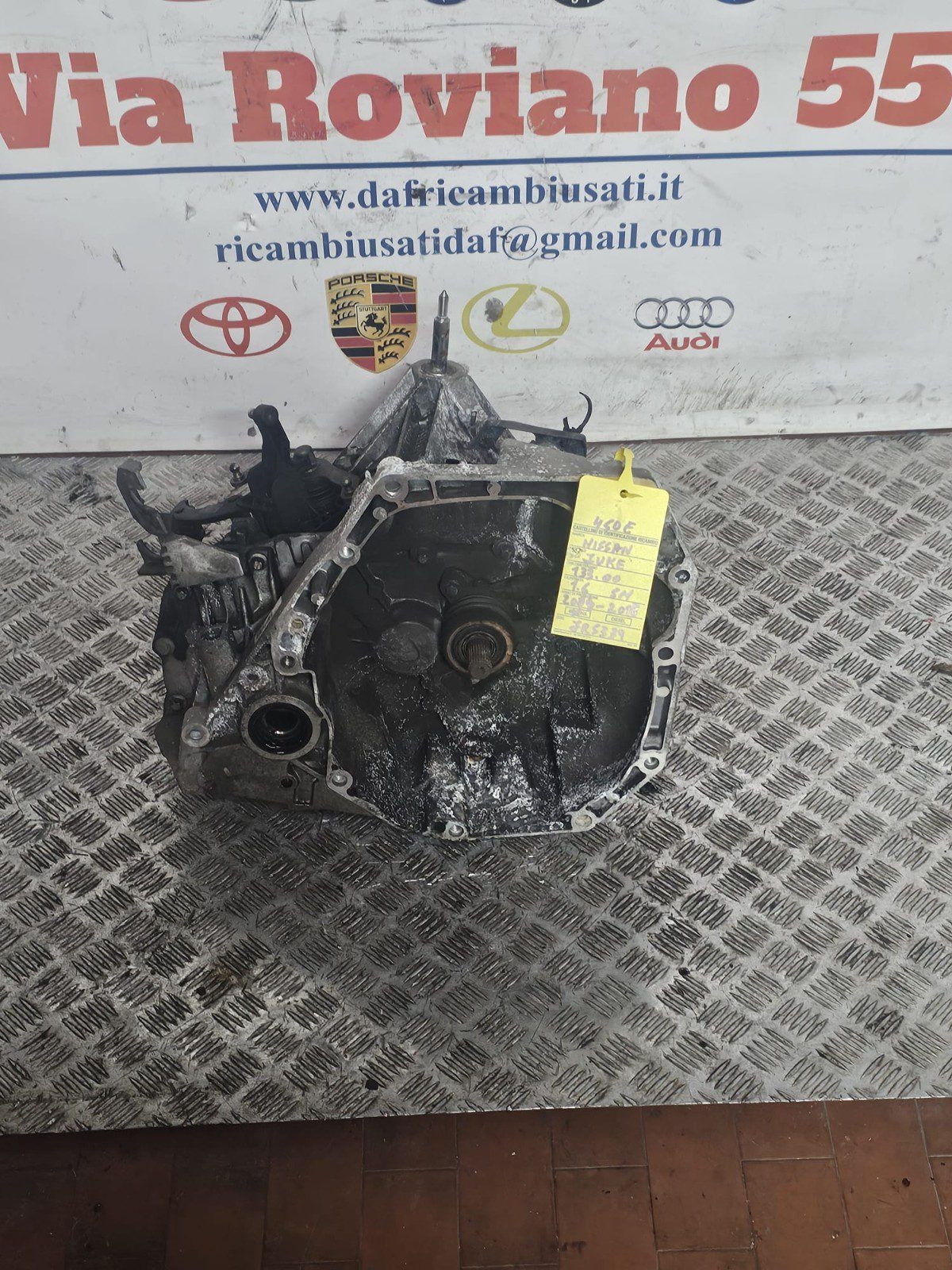 CAMBIO NISSAN JUKE 1.6 BENZINA 5 MARCE 2014-2018 KM 133.000 COD JR5339 - immagine 3