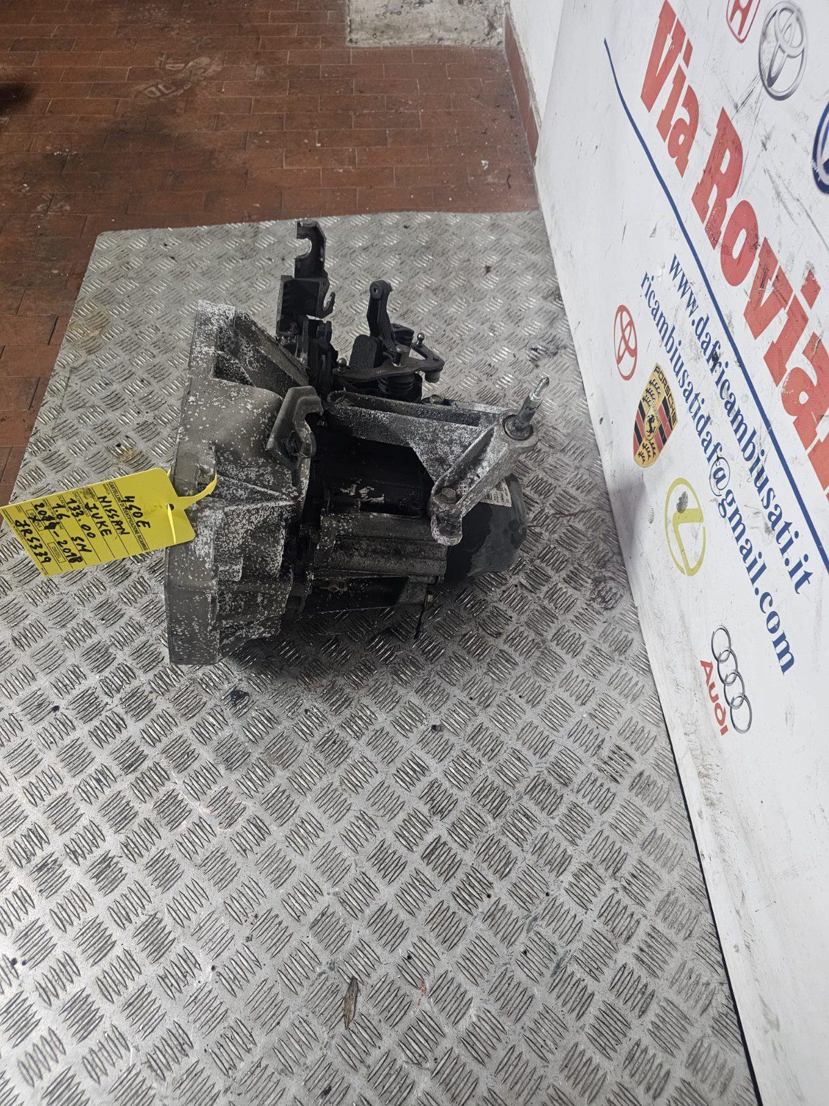 CAMBIO NISSAN JUKE 1.6 BENZINA 5 MARCE 2014-2018 KM 133.000 COD JR5339 - immagine 8