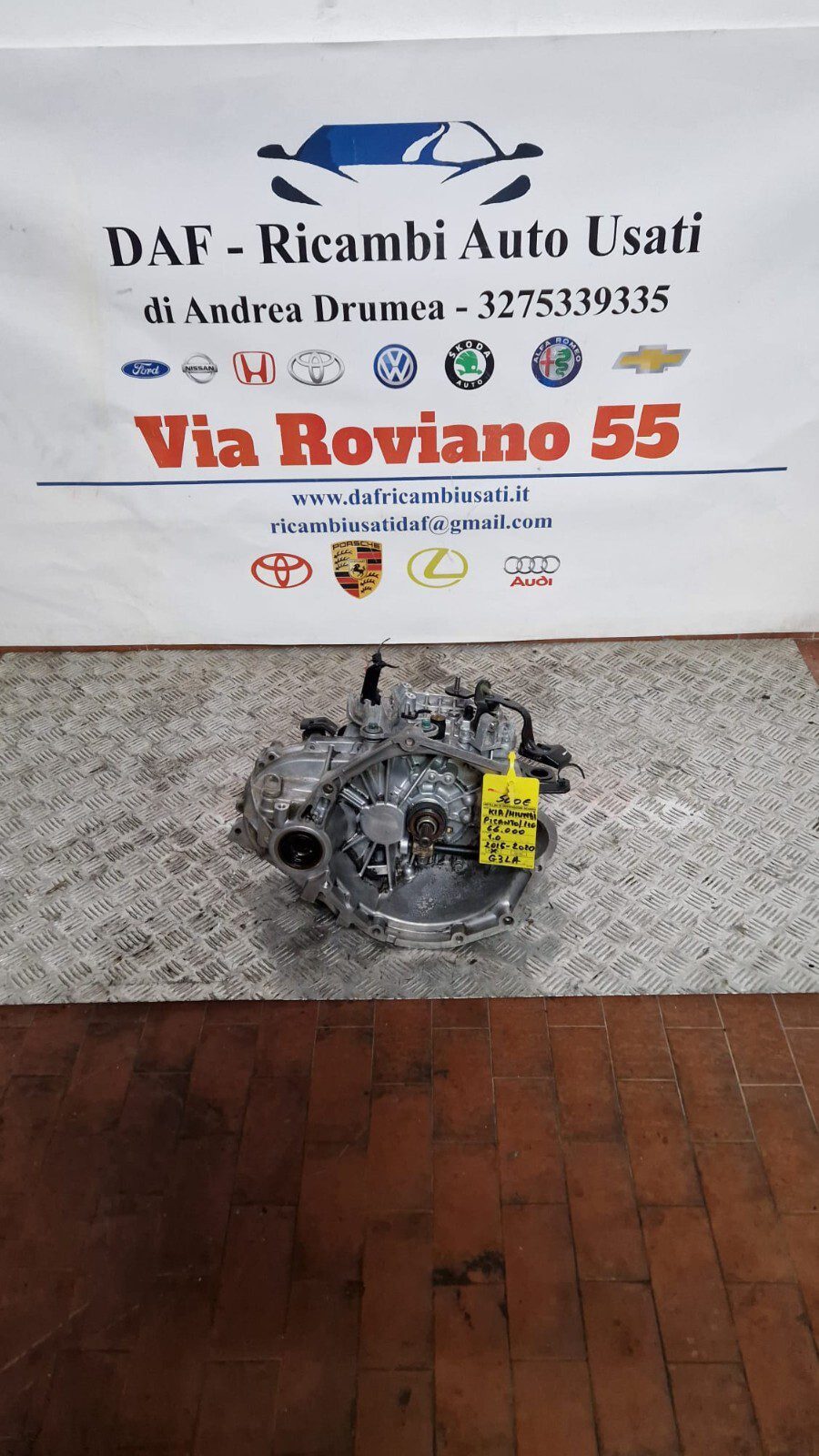 CAMBIO KIA PICANTO /HYUNDAI i10 1.0 BENZINA KM 66.0002015-2020 G3LA