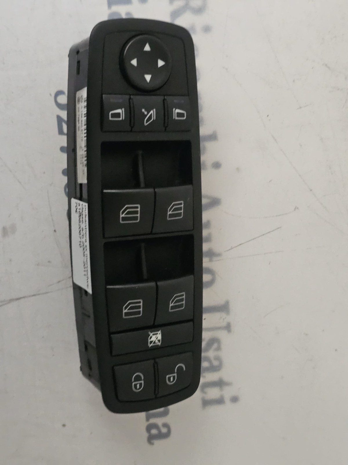 PULSANTIERA SX MERCEDES -BENZ CLASSE A/B 2005-2011 A1698206710 - immagine 2