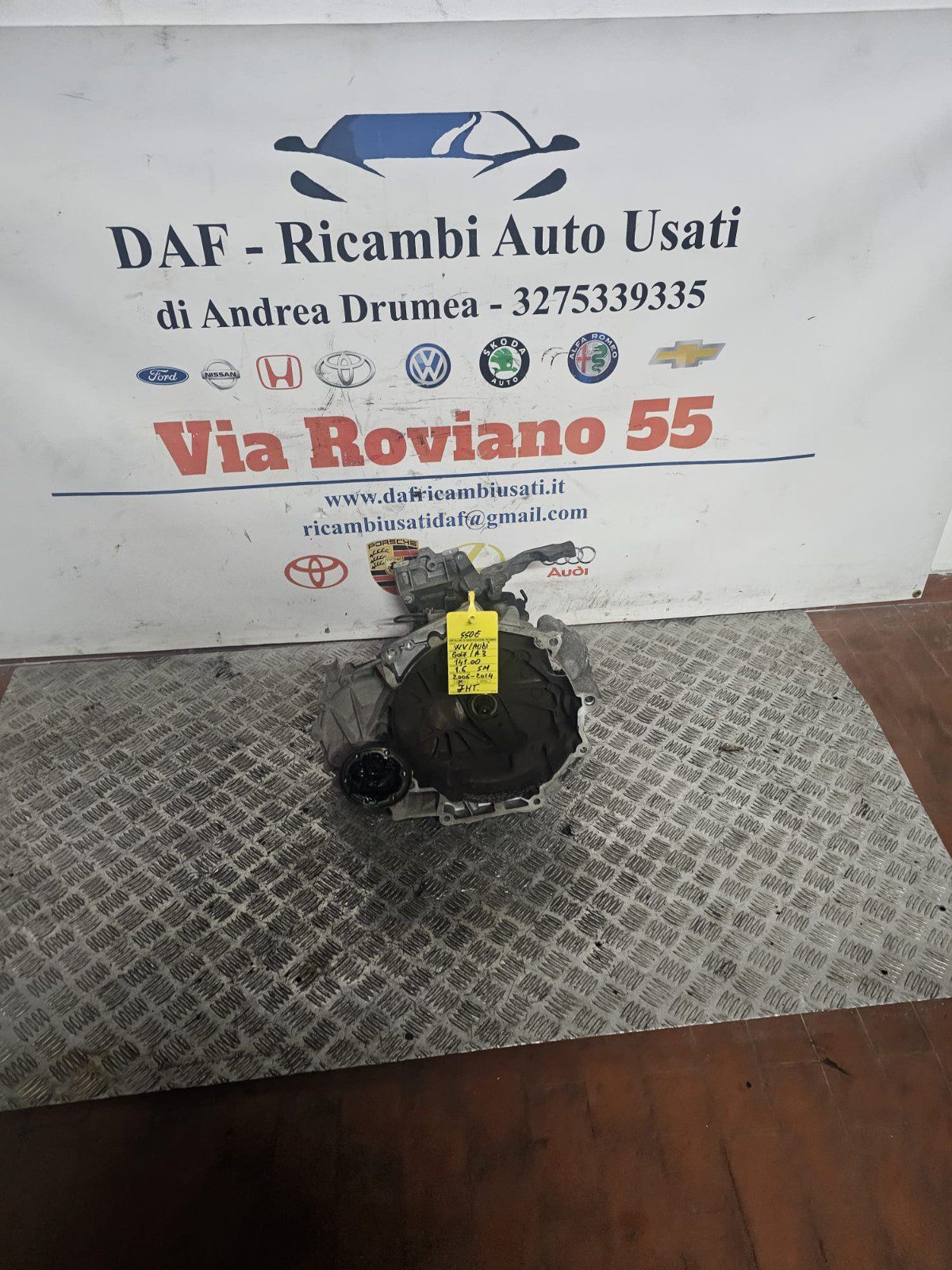 CAMBIO VW GOLF/AUDI A3 1.6 BENZINA5 MARCE 2006-2014 COD JHT