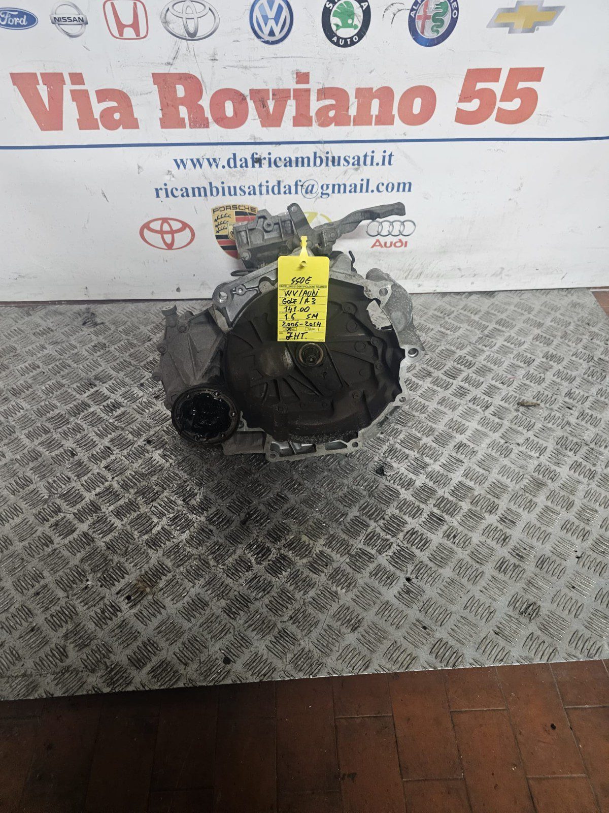 CAMBIO VW GOLF/AUDI A3 1.6 BENZINA5 MARCE 2006-2014 COD JHT - immagine 2