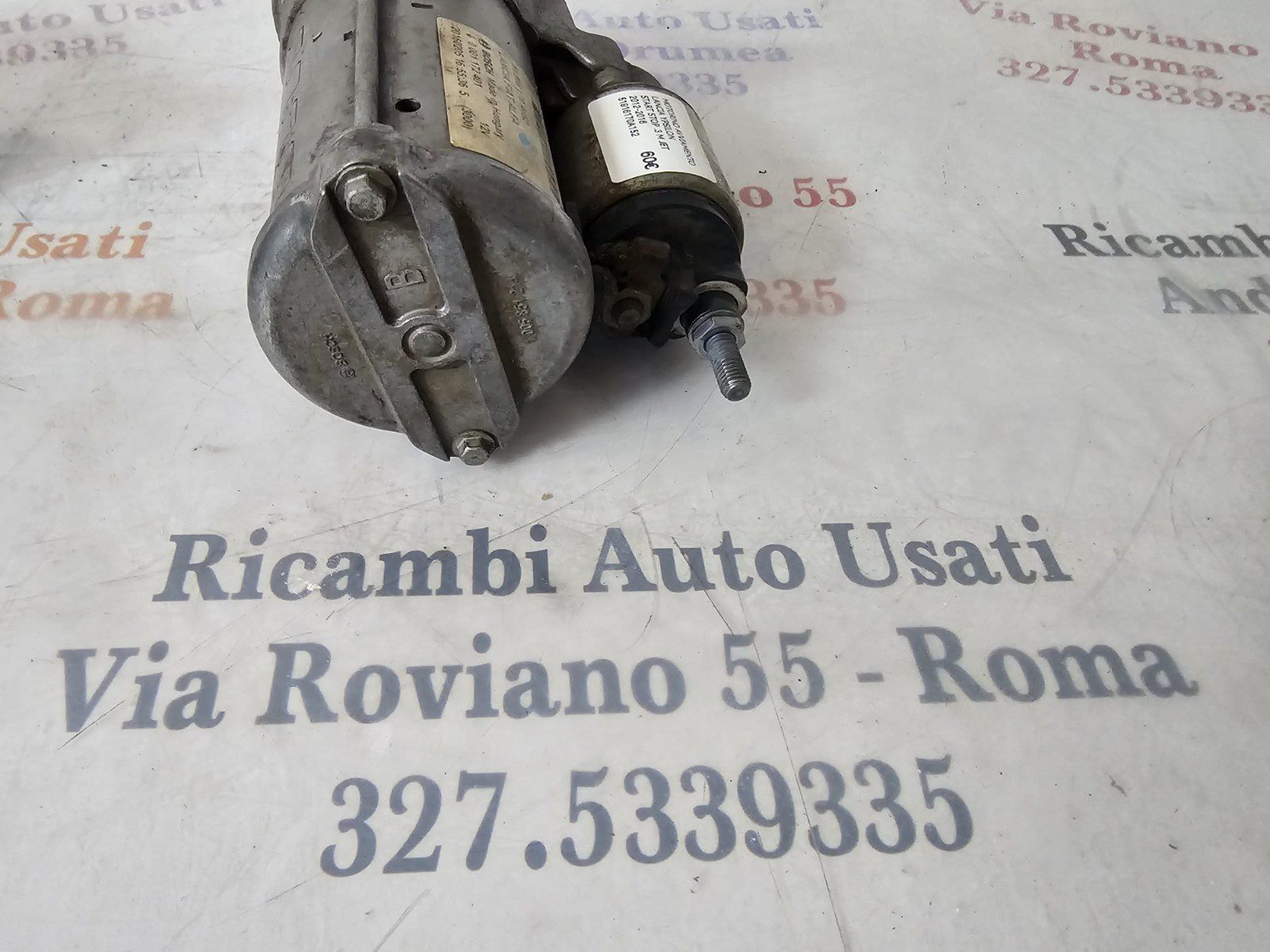 MOTORINO AVVIAMENTO LANCIA YPSILON START/ STOP 1.3 M.JET BOSCH 51916170A152 STARTER MOTOR LAMCIA YPSILON START/STOP 1.3 M.JET BOSCH 51916170A152 - immagine 3