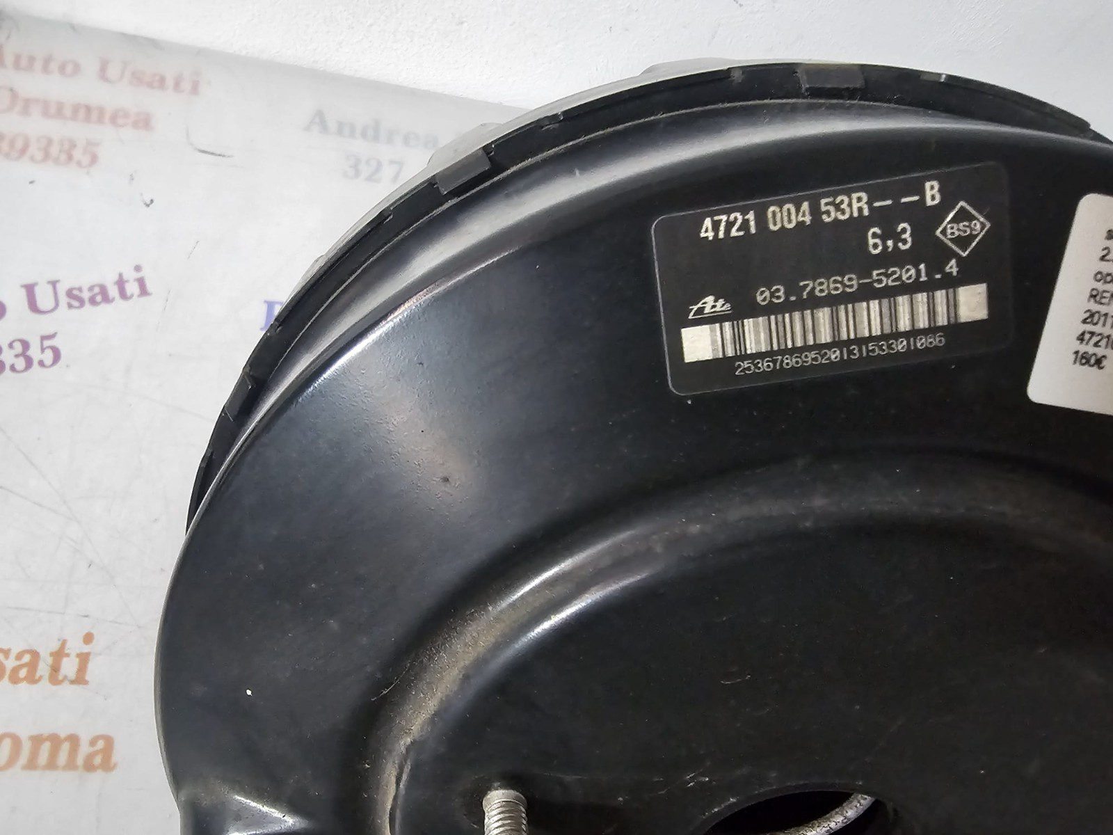 SERVOFRENO OPEL MOVANO /RENAULT MASTER 2.3 DIESEL 2011-2018 COD 472100453R--B - immagine 4