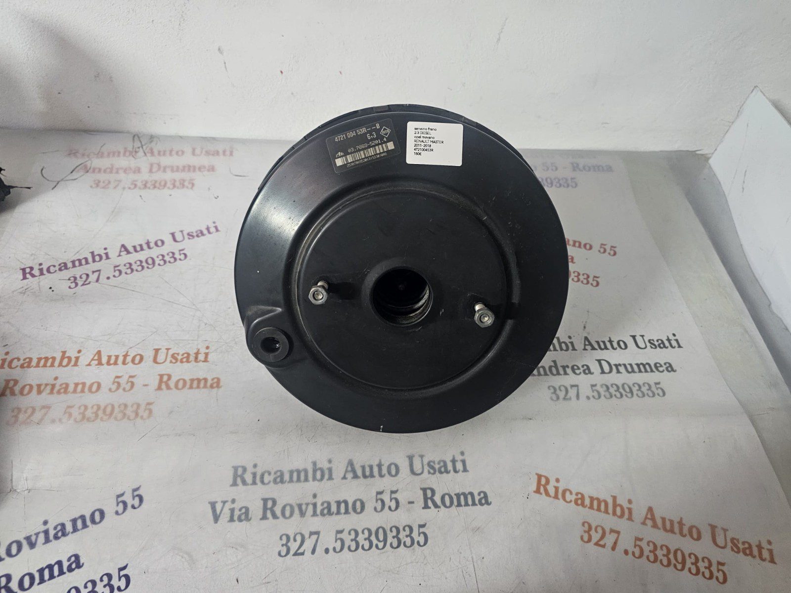 SERVOFRENO OPEL MOVANO /RENAULT MASTER 2.3 DIESEL 2011-2018 COD 472100453R--B - immagine 5