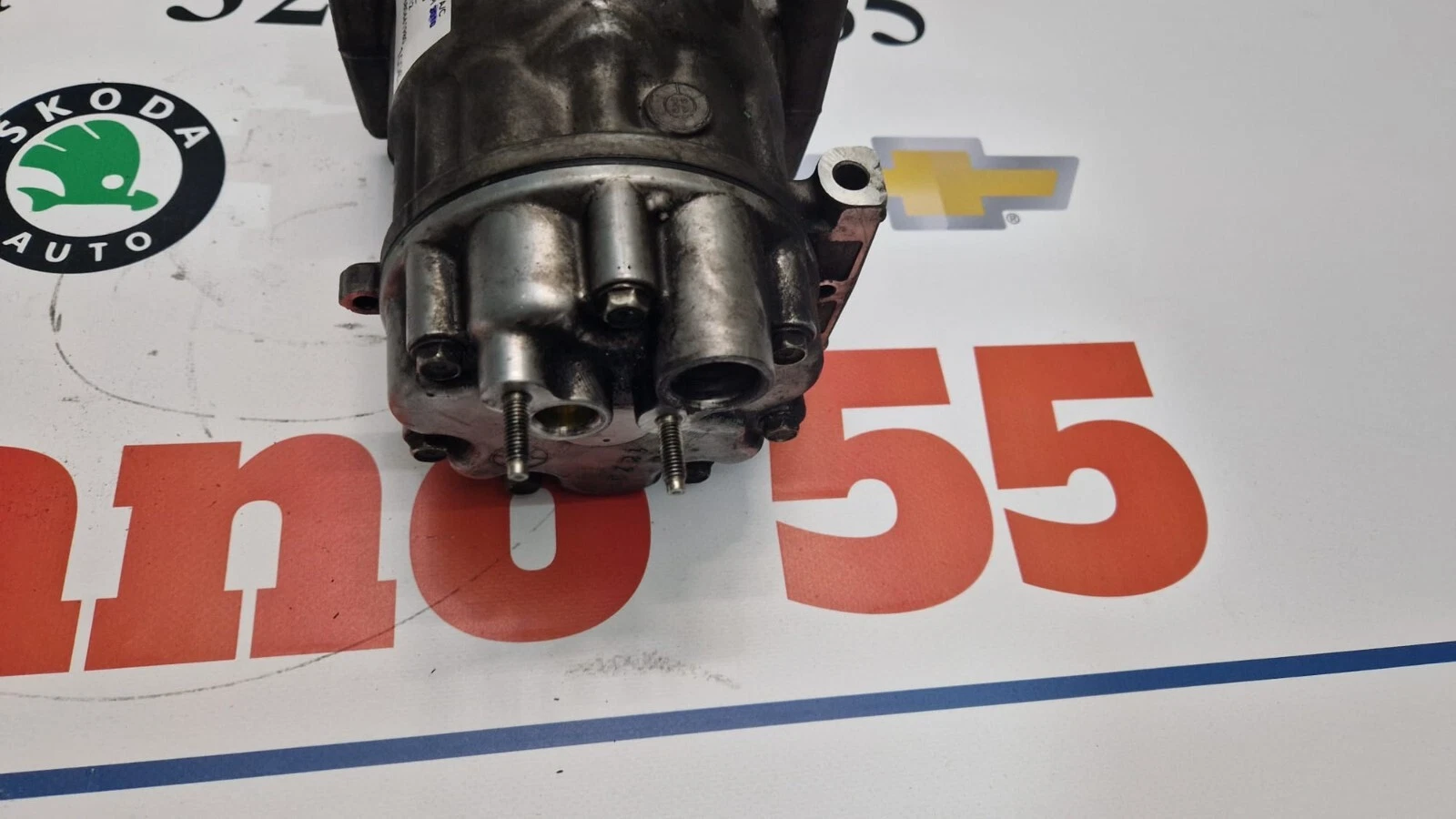 9680661980 COMPRESSORE A/C CITROEN JUMPY/FIAT SCUDO 2.0 DIESEL 2006-2012 - immagine 3