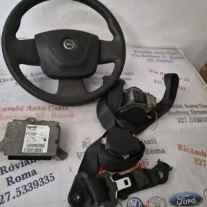 KIT AIRBAG OPEL MOVANO 2011-2018 COD CENTRALINA 8201448823 2.3 DIESEL 6 MARCE