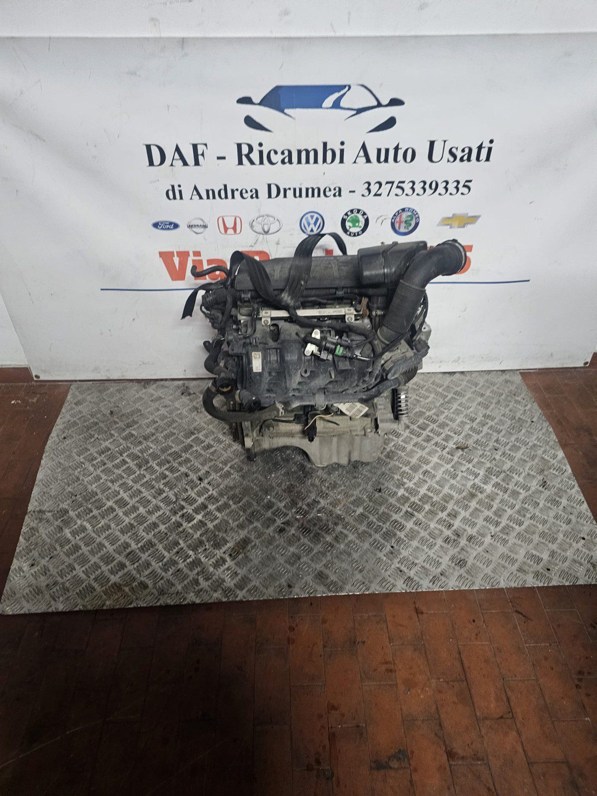 MOTORE OPEL CORSA / ADAM 1.2 BENZINA KM 82.000 2011-2018 COD A12XER /B12XER