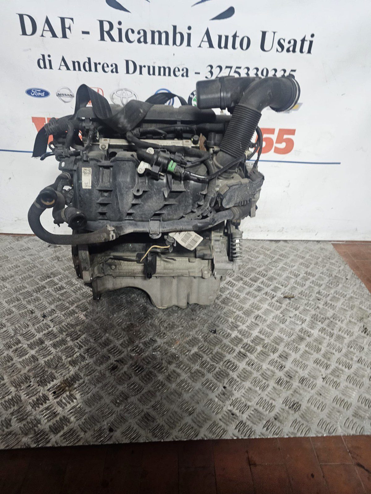 MOTORE OPEL CORSA / ADAM 1.2 BENZINA KM 82.000 2011-2018 COD A12XER /B12XER - immagine 3