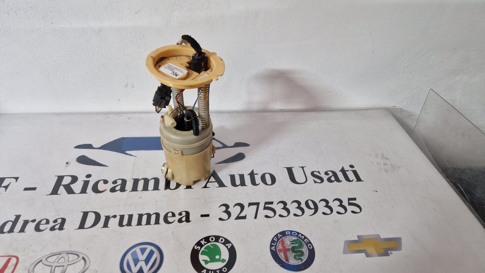POMPA CARBURANTE MERCEDES CLS A W169 1.5 BENZINA COD A1695400132 FUEL PUMP Mercedes CLS A W169 1.5 PETROL COD A1695400132