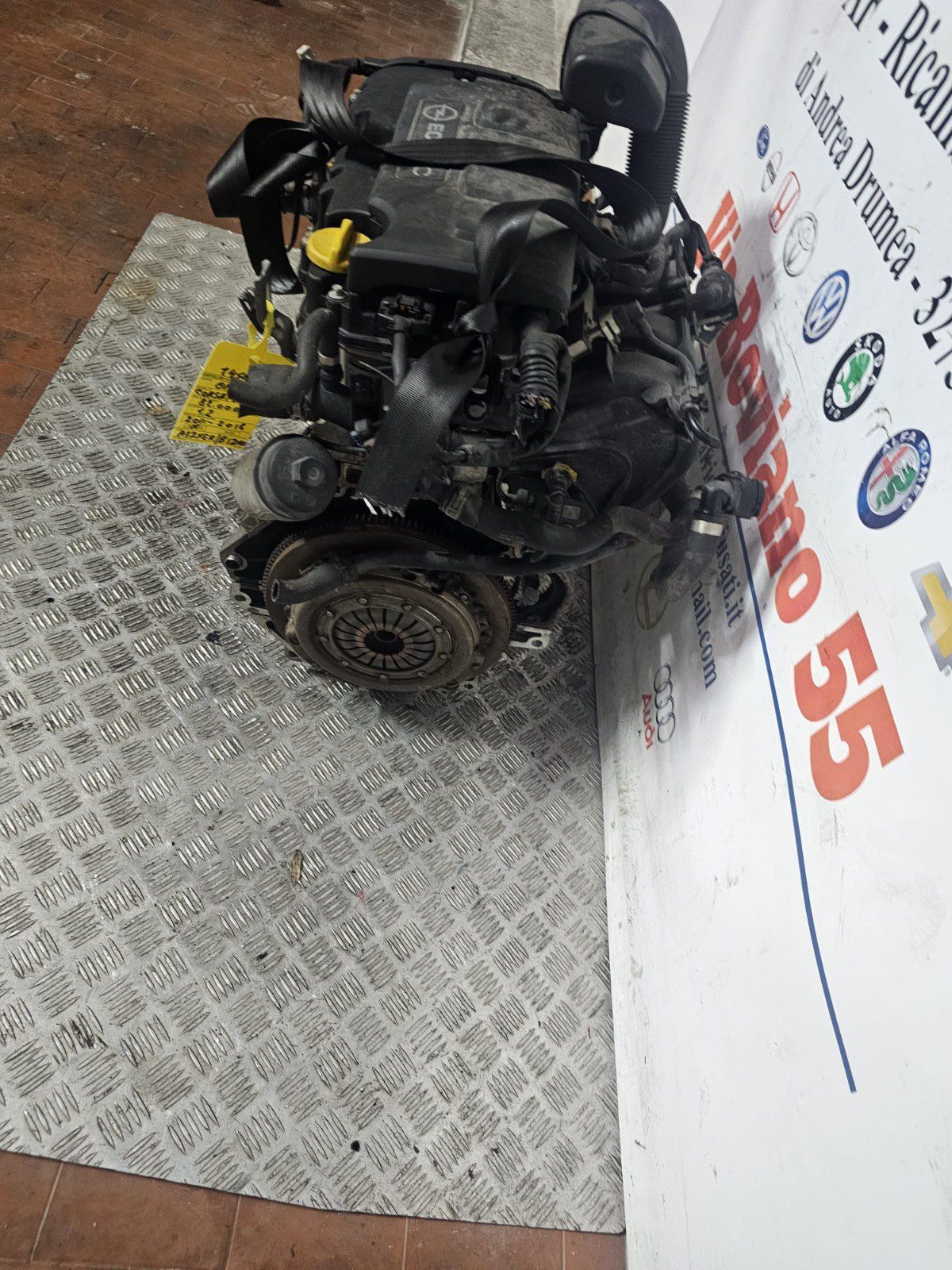 MOTORE OPEL CORSA / ADAM 1.2 BENZINA KM 82.000 2011-2018 COD A12XER /B12XER - immagine 7