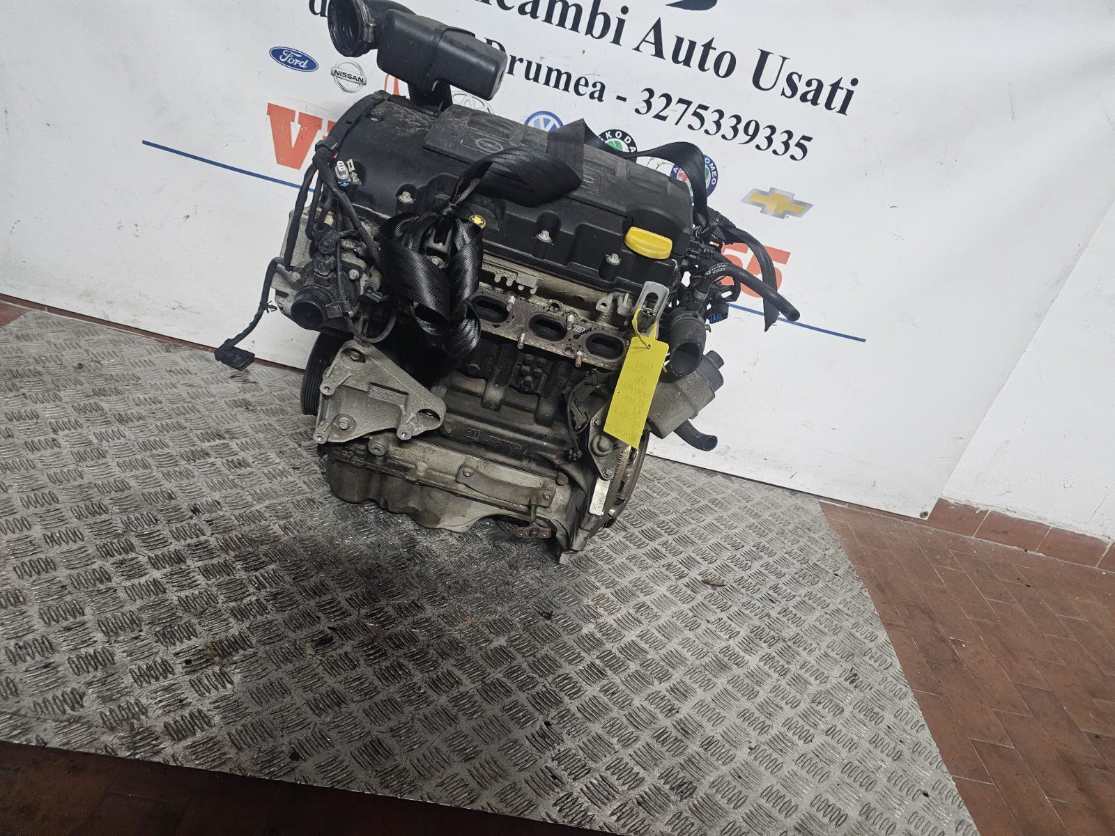 MOTORE OPEL CORSA / ADAM 1.2 BENZINA KM 82.000 2011-2018 COD A12XER /B12XER - immagine 9