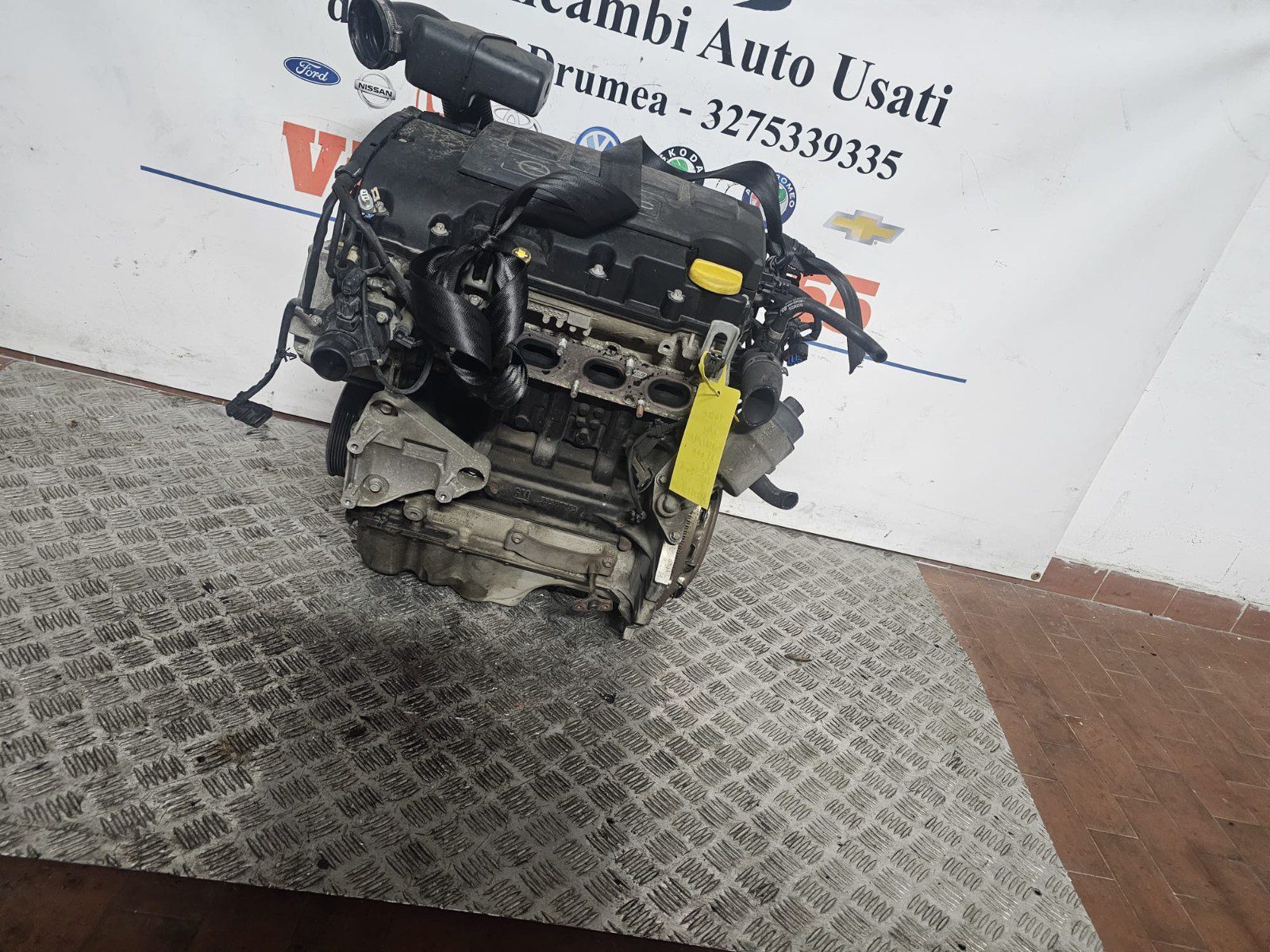 MOTORE OPEL CORSA / ADAM 1.2 BENZINA KM 82.000 2011-2018 COD A12XER /B12XER - immagine 10