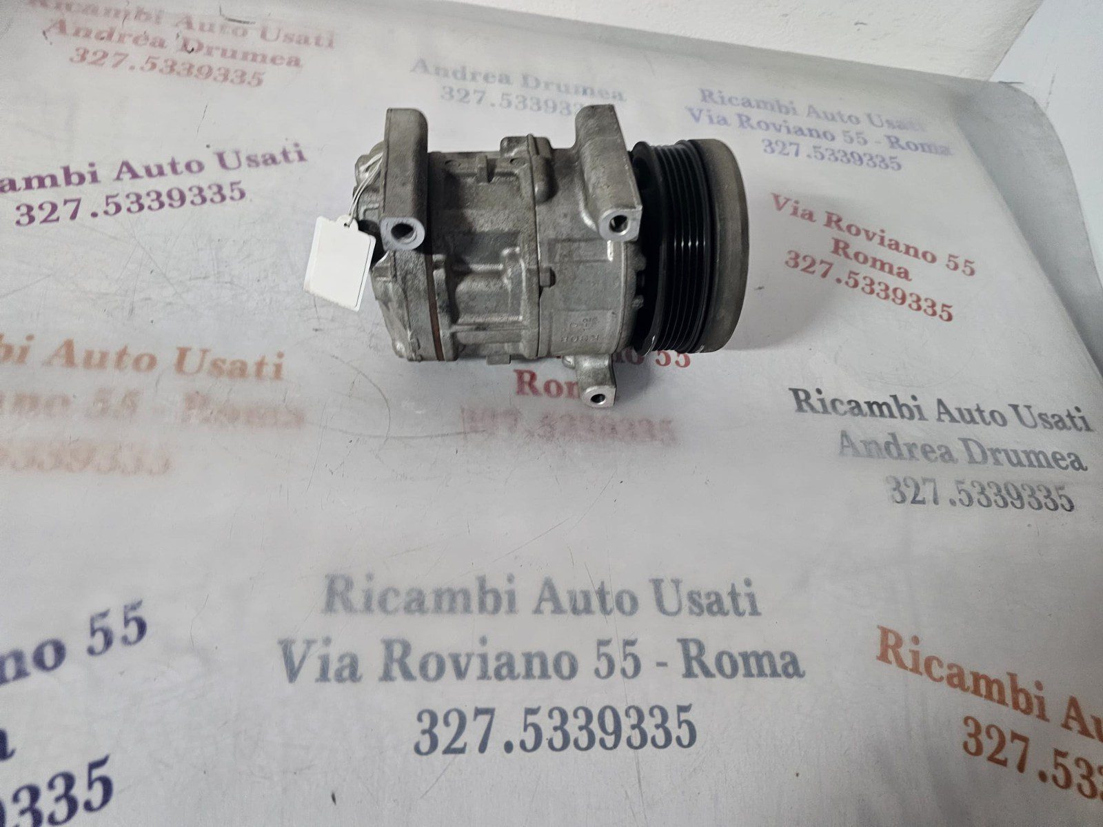 COMPRESSORE FIAT GRANDE PUNTO 1.2 BENZINA 2005-2014 COD 55194880