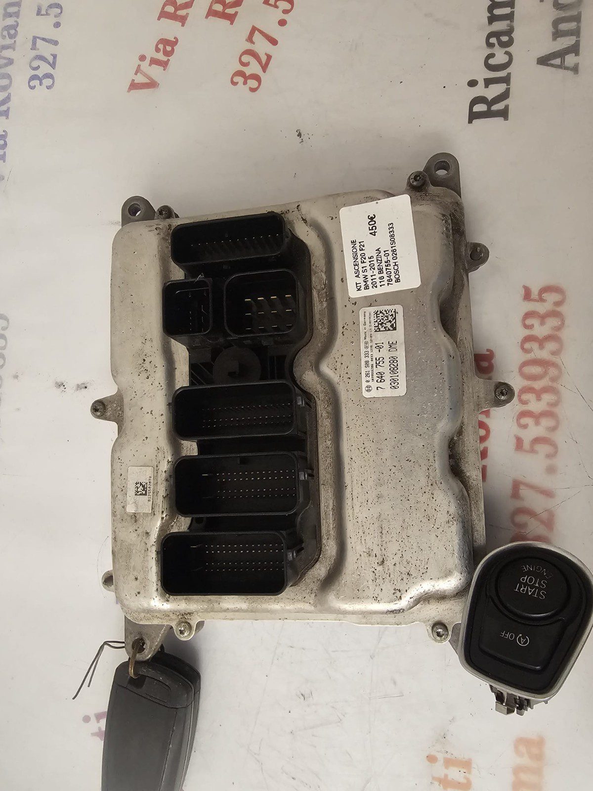 KIT ACCENSIONE BMW S1 F20/F21 2011-2016 116 BENZINA BOSCH 0261S08333 7640755-01 - immagine 5