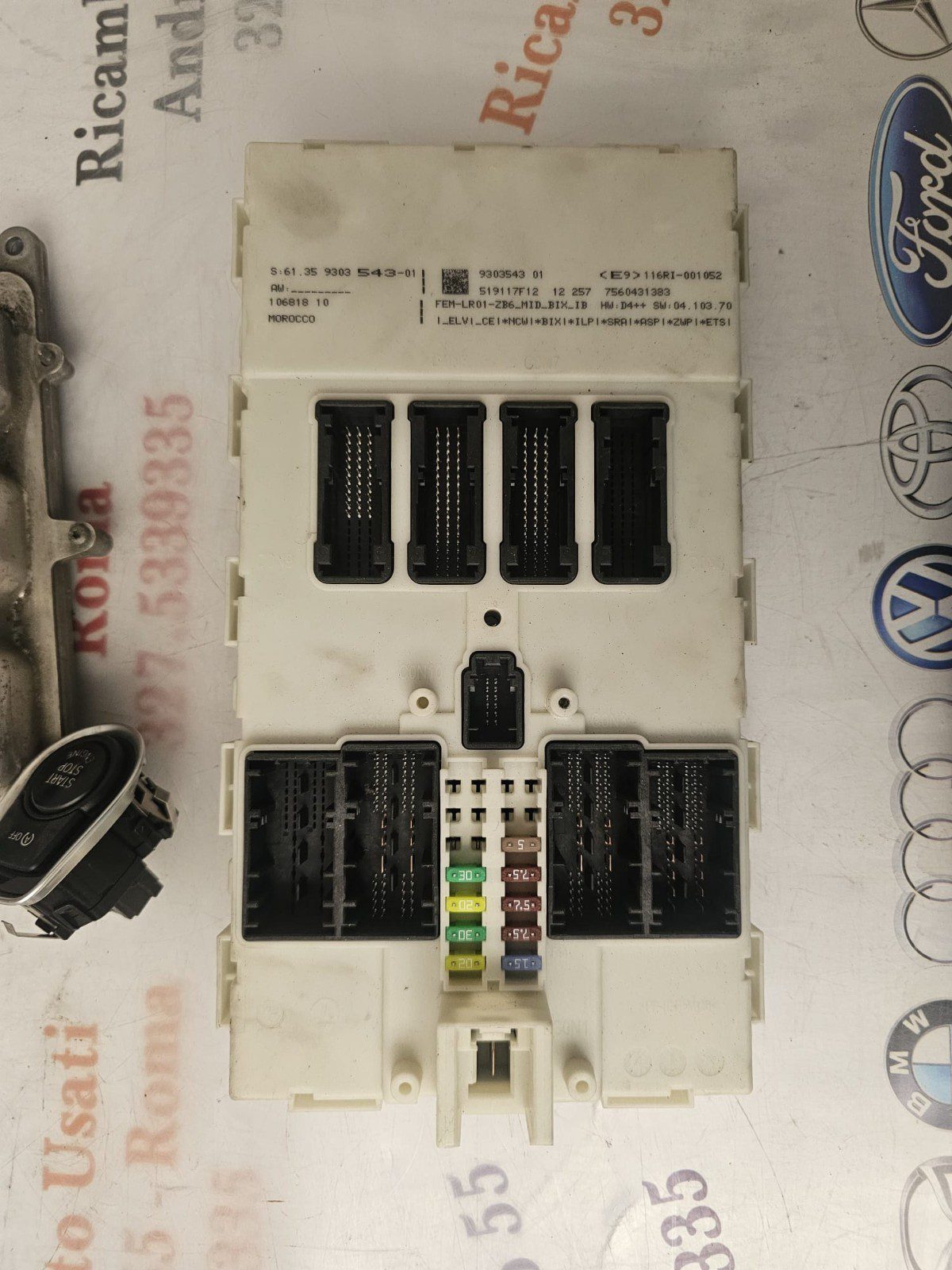 KIT ACCENSIONE BMW S1 F20/F21 2011-2016 116 BENZINA BOSCH 0261S08333 7640755-01 - immagine 6