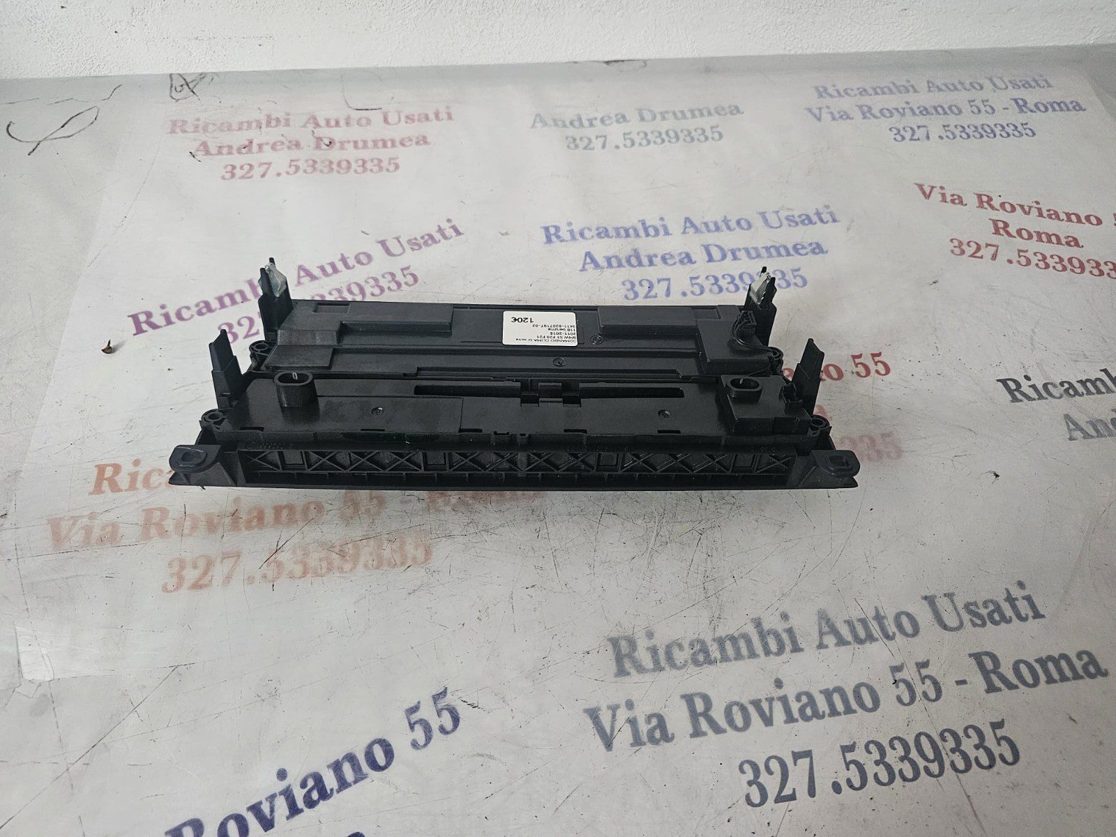 COMANDI CLIMA BI ZONA BMW S1 F20/F21 11.6 B 2011-2015 COD 6411-9207197-02 // BMW S1 F20/F21 11.6 B 2011-2015 BI ZONE CLIMATE CONTROLS COD 6411-9207197-02 - immagine 2