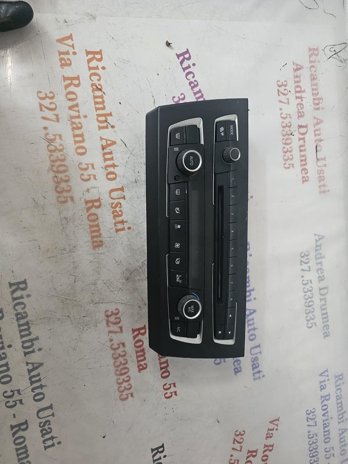 COMANDI CLIMA BI ZONA BMW S1 F20/F21 11.6 B 2011-2015 COD 6411-9207197-02 // BMW S1 F20/F21 11.6 B 2011-2015 BI ZONE CLIMATE CONTROLS COD 6411-9207197-02 - immagine 3