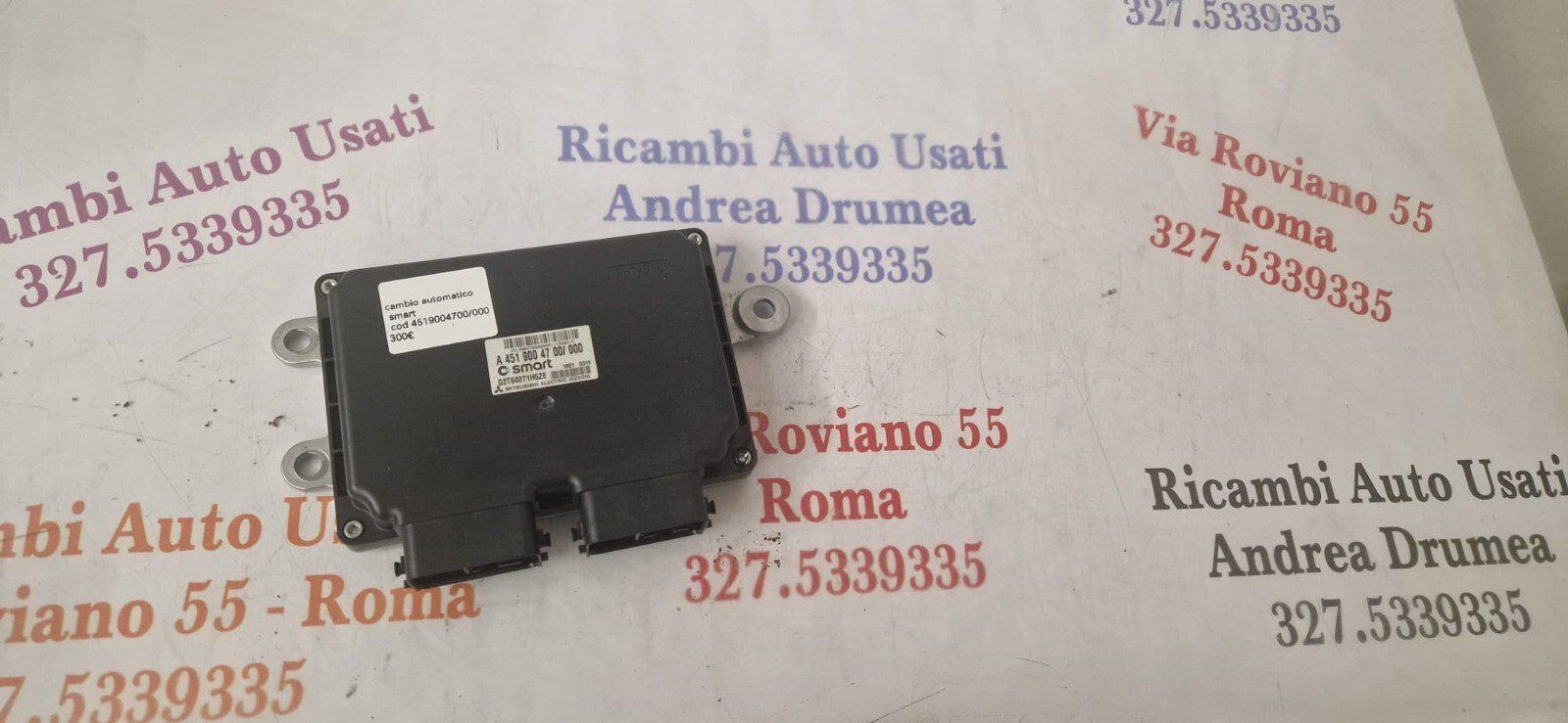 centralina cambio automatico smart 451 cod A4519004700/000 G2T60271H5ZE - immagine 8