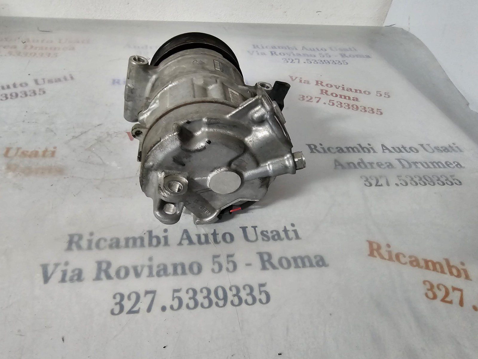 COMPRESSORE MERCEDES CLASSE C W205 180CC 1.6 D 2014-2021 A0008308700 - immagine 6