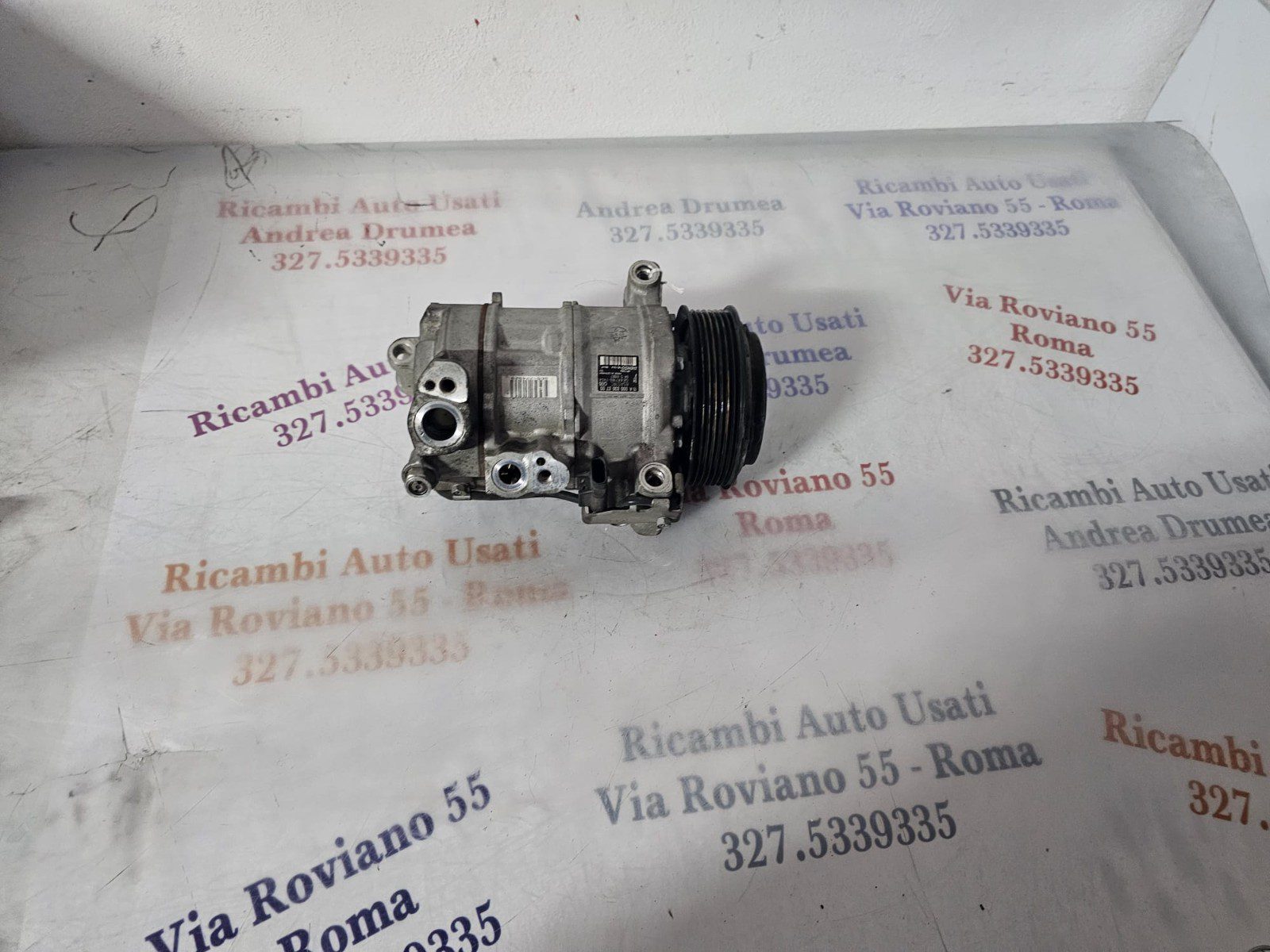 COMPRESSORE MERCEDES CLASSE C W205 180CC 1.6 D 2014-2021 A0008308700 - immagine 8
