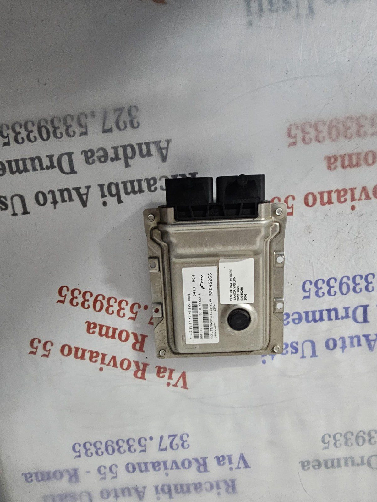 CENTRALINA MOTORE LANCIA YPSILON 2012-2020 52045266 BC.0153935.A EURO6 - immagine 6