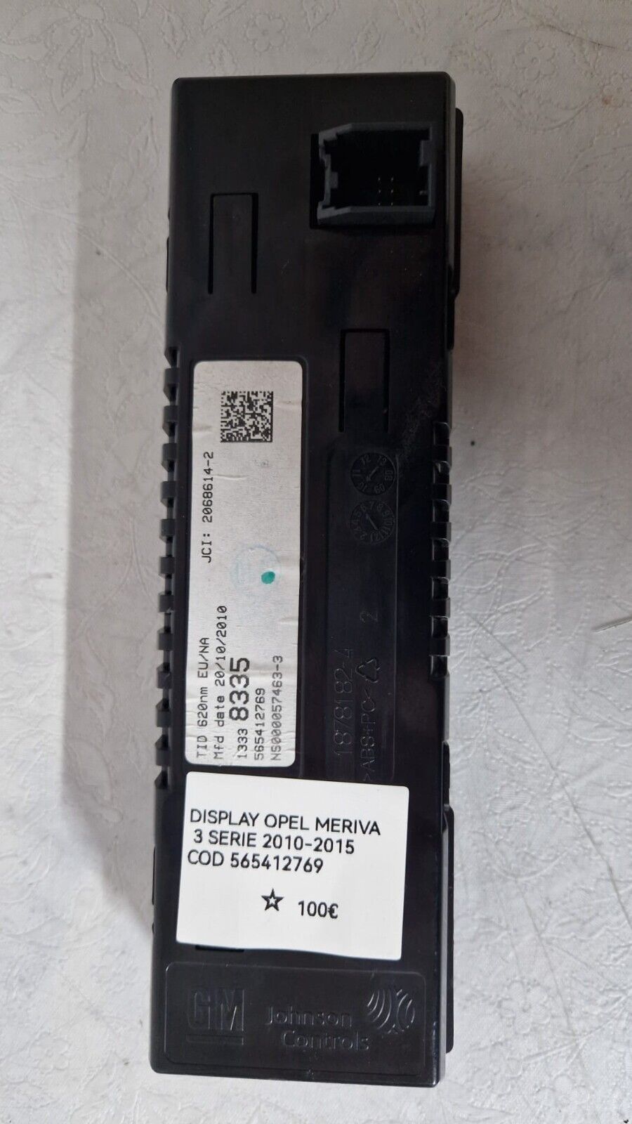 DISPLAY OPEL MERIVA 3°SERIE 2010-2015 COD 5654121769 - immagine 4