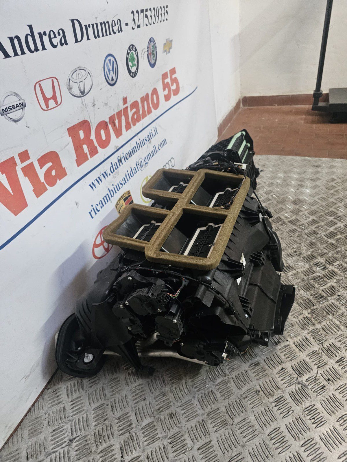 STUFA INTERNA CLIMATIZZATORE CONVOGLIATORE BMW SERIE 1 F20 VALEO T16079G12 - immagine 2