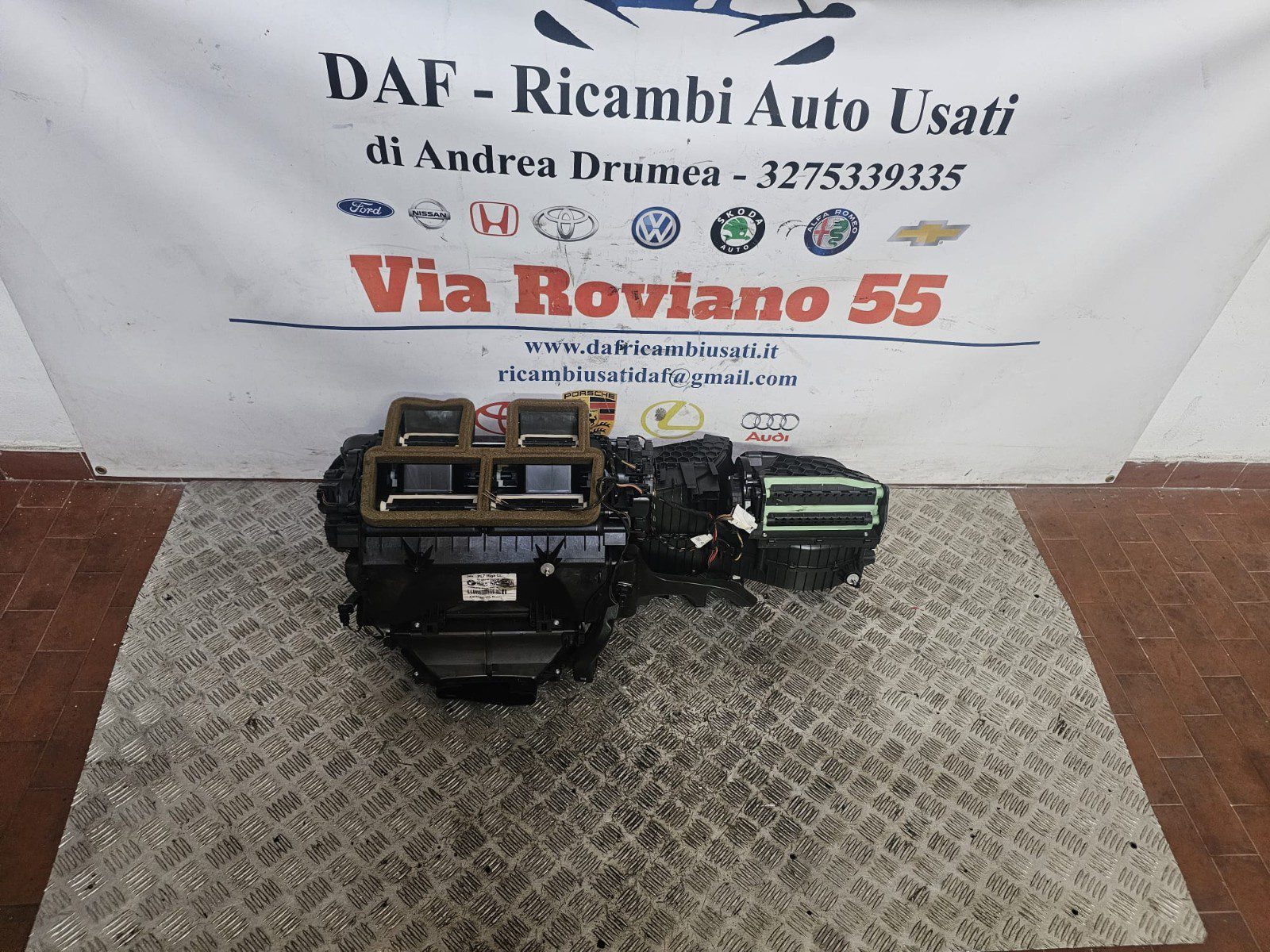 STUFA INTERNA CLIMATIZZATORE CONVOGLIATORE BMW SERIE 1 F20 VALEO T16079G12 - immagine 4