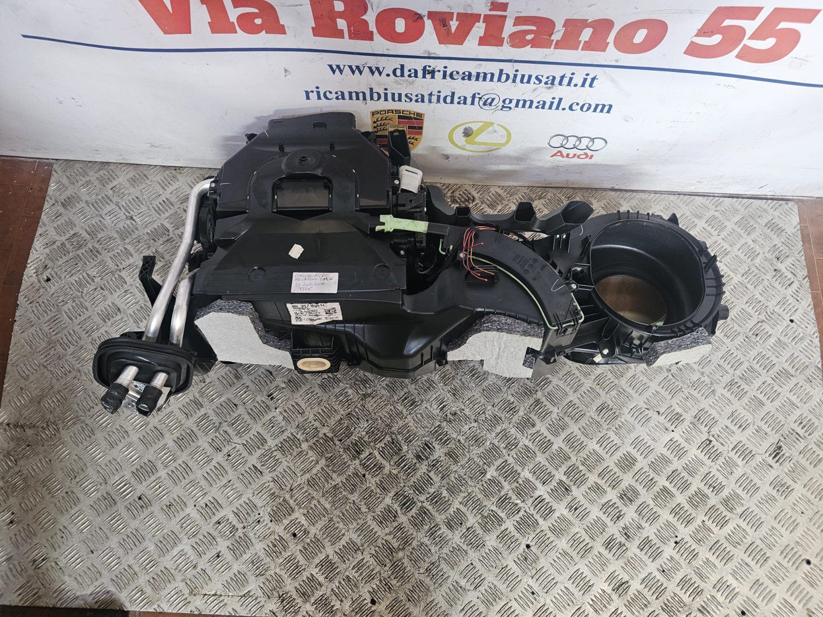 STUFA INTERNA CLIMATIZZATORE CONVOGLIATORE BMW SERIE 1 F20 VALEO T16079G12 - immagine 5