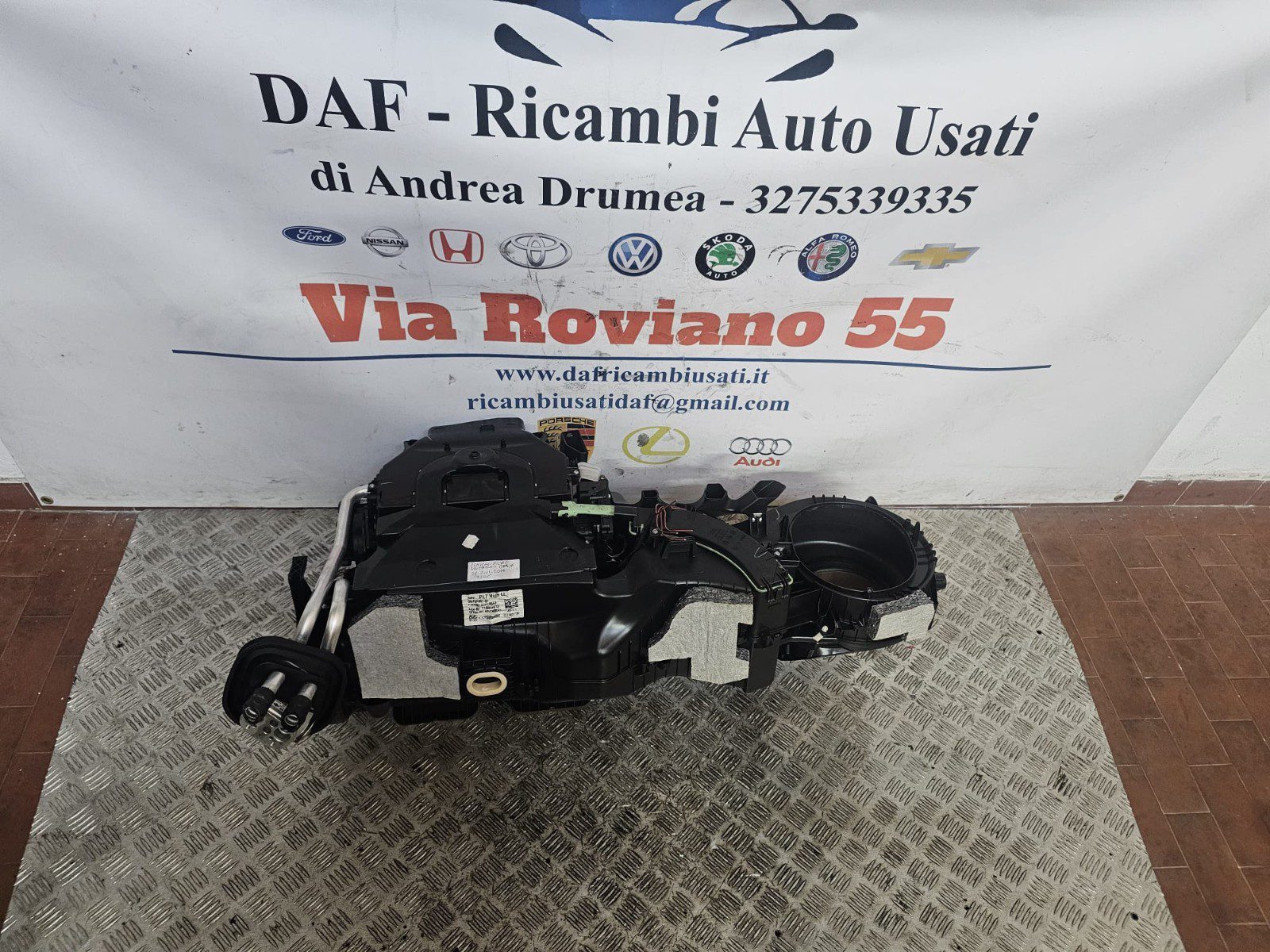 STUFA INTERNA CLIMATIZZATORE CONVOGLIATORE BMW SERIE 1 F20 VALEO T16079G12 - immagine 6