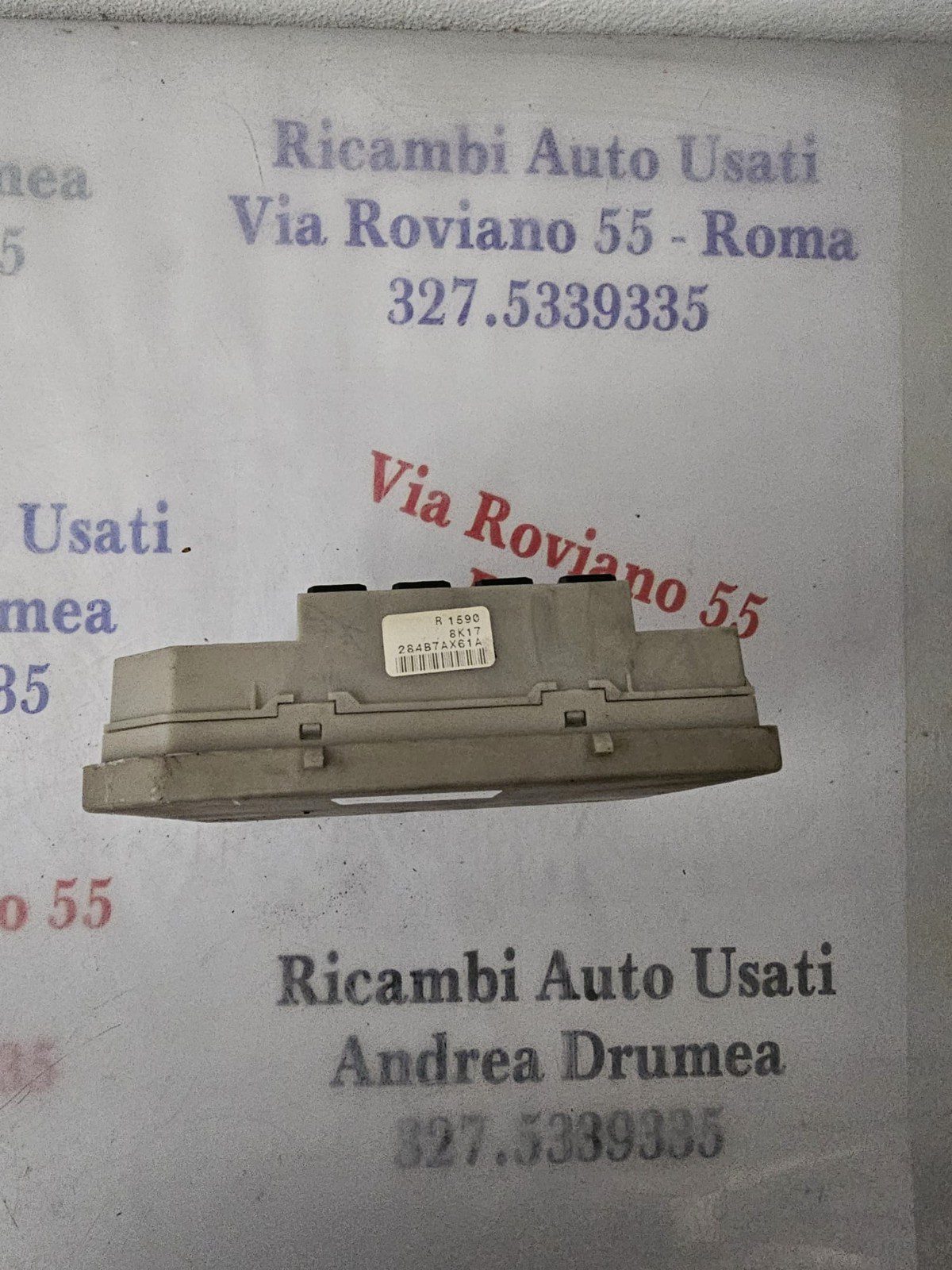 centralina porta fusibili nissan note 1 2004 -2008 1.4 benzina cod 284b7ax61a - immagine 3