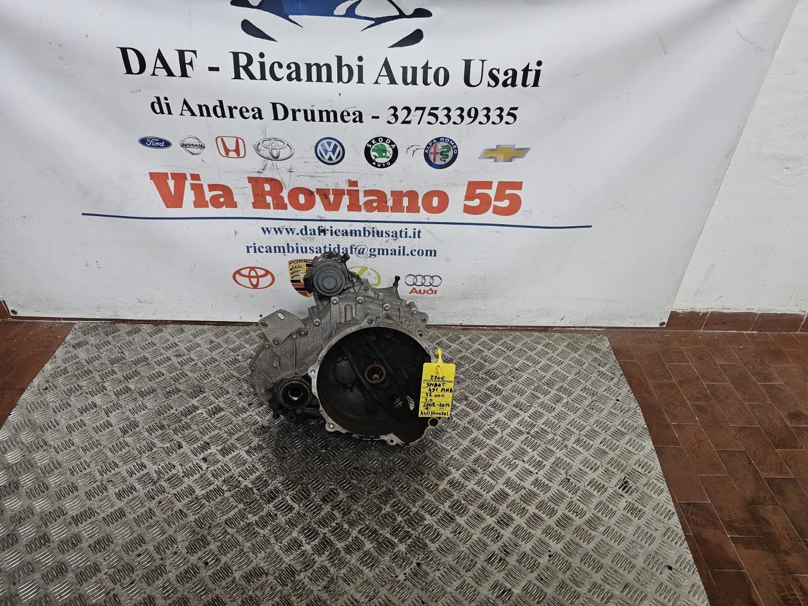 CAMBIO SMART 451 MHD KM 78.000 1.0 BENZINA 2008-2014 COD A4513700301 - immagine 5