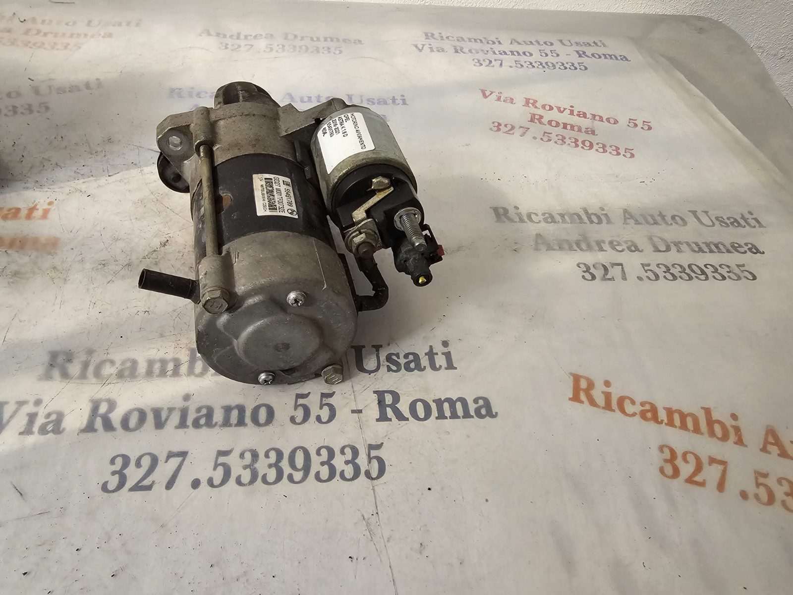 MOTORINO AVVIAMENTO OPEL ASTRA K 1.6 DIESEL 2016-2021 GM 55491789 - immagine 4