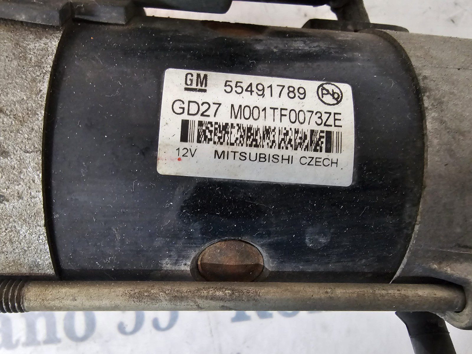 MOTORINO AVVIAMENTO OPEL ASTRA K 1.6 DIESEL 2016-2021 GM 55491789 - immagine 5