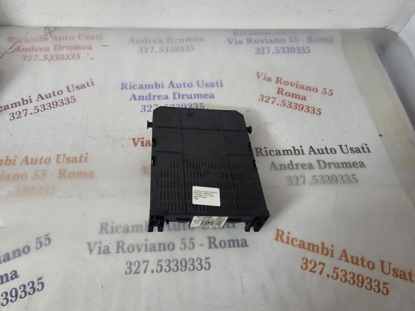 CENTRALINA BSI PEUGEOT PARTNER/BERLINGO 1.6 DIESEL 11/16 COD 967847708001 - immagine 6