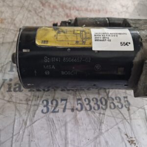 MOTORINO AVVIAMENTO BMW X3 /32 0COUPE F25 2.0 DIESEL BOSCH 8506657-02