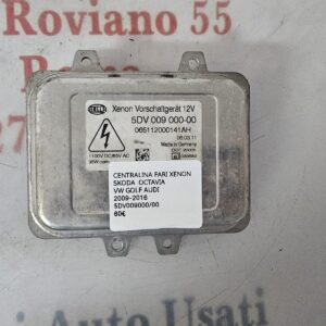 CENTRALINA FARI XENON SKODA OCTAVIA /VW GOLF/AUDI 5DV009000-00 DALL 2009-2016