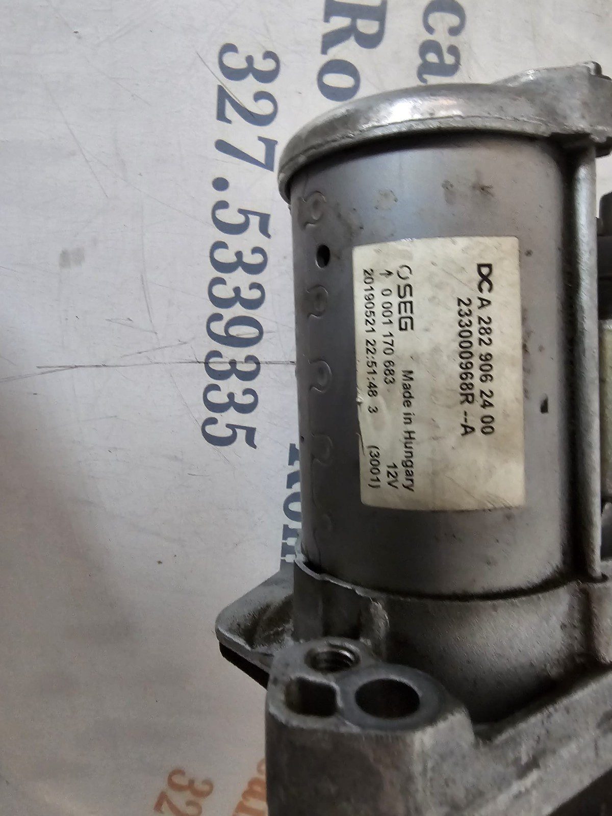 MOTORINO AVVIAMENTO MERCEDES CLASSE A 2016-2020 SEG A2829062400 - immagine 6