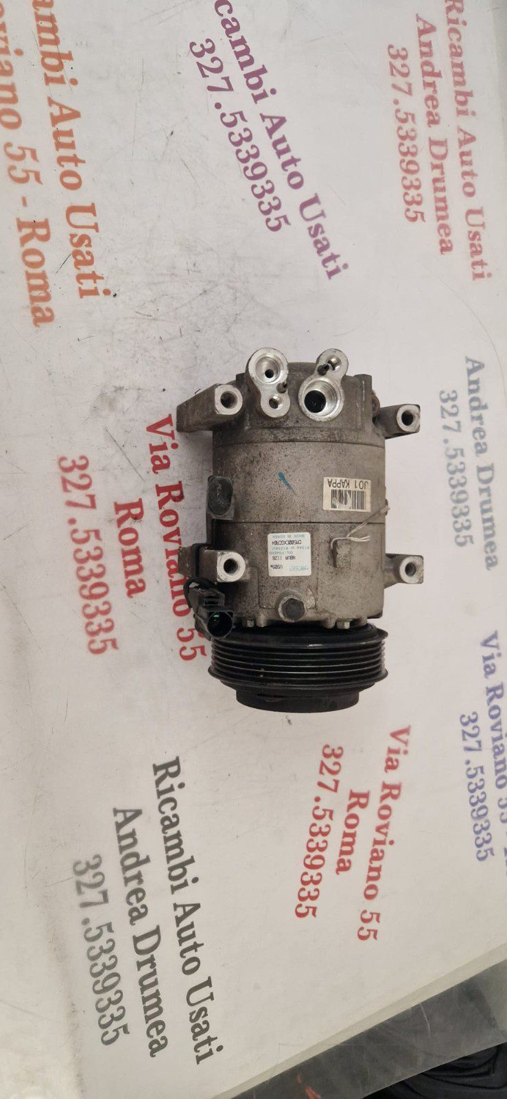 COMPRESSORE KIA PICANTO 1.0 BENZINA 2015 2020 COD CA500CXGCA04 COD MOTORE G3LA - immagine 4